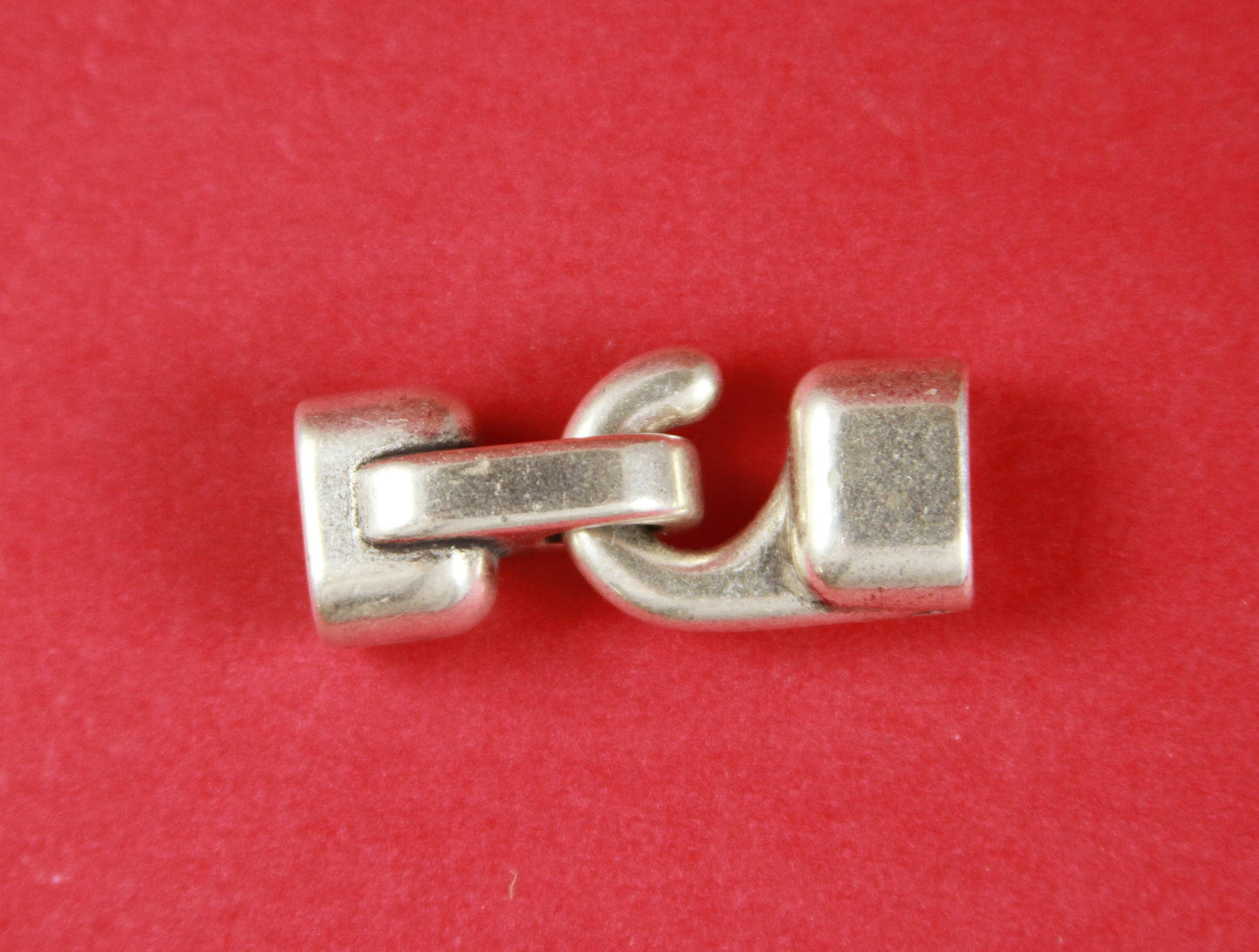 LC0031>>MADE in EUROPE zamak hook clasp, licorice cord hook clasp, licorice cord hook clasp (77823/10) qty1