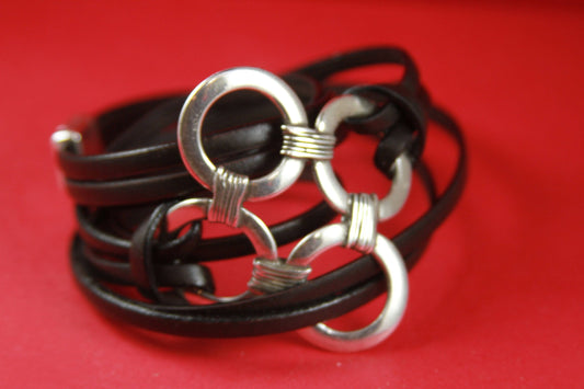B0037>>MADE in EUROPE zamak component for bracelet, zamak connector for bracelet, zamak half bracelet (ABLZ34S)Qty1