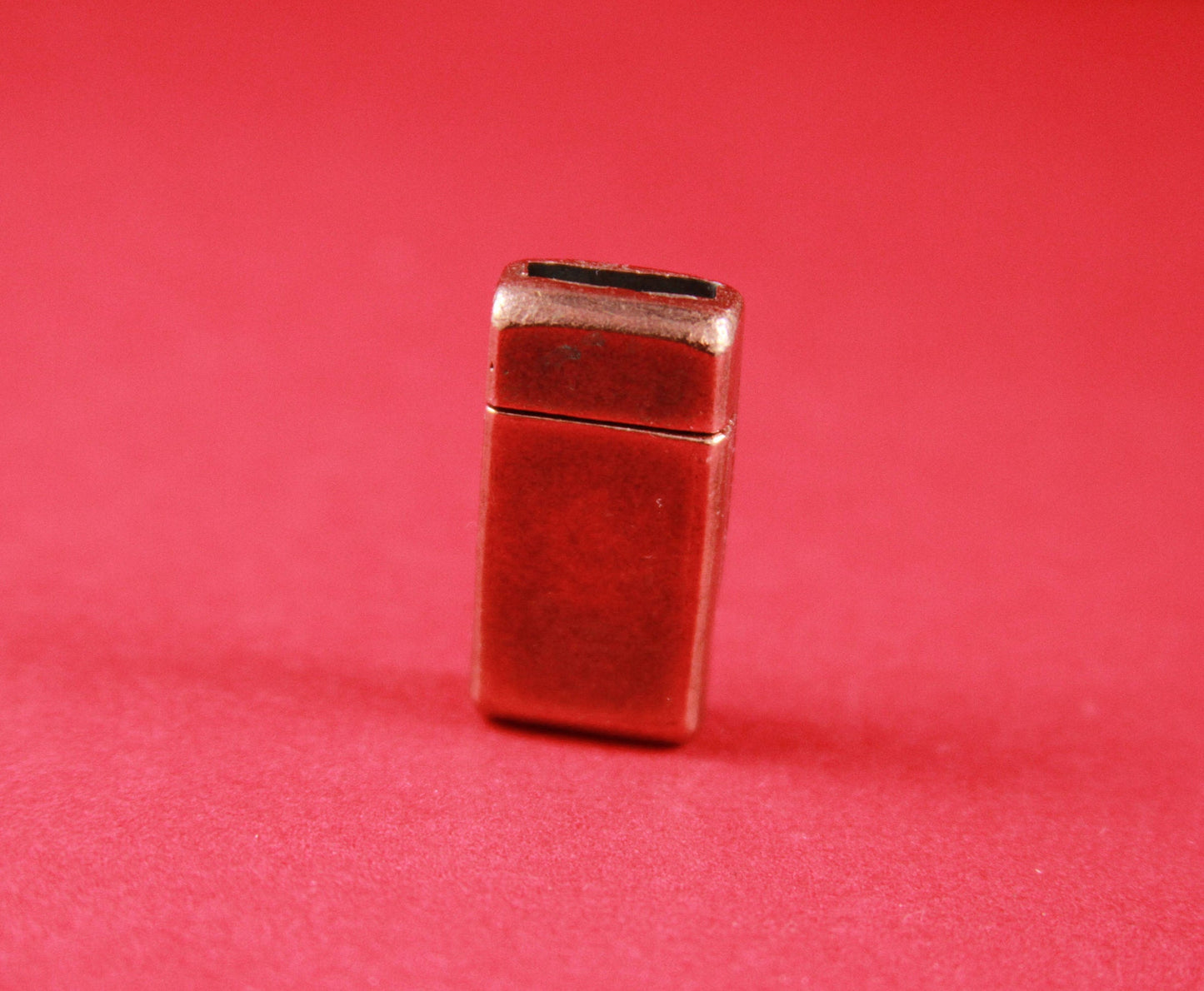 FC0164>>MADE IN EUROPE magnetic clasp for 10mm flat leather cord, copper clasp for flat cord (XM5981AC) Qty1