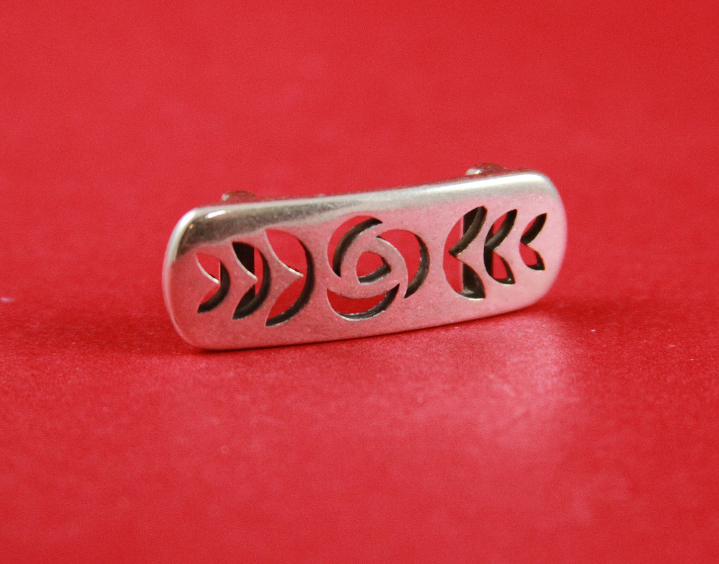 FS0325>>MADE in EUROPE zamak floral slider , zamak flat floral slider, zamak slider for 10mm flat leather cord qty1