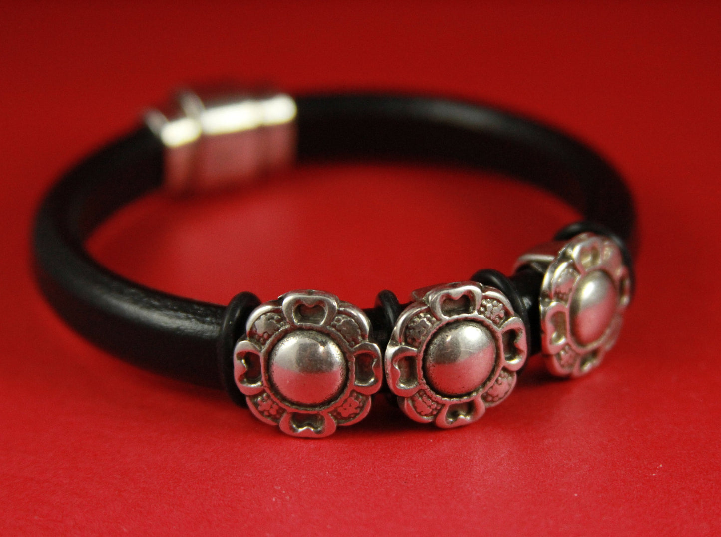 LS0051>>MADE IN EUROPE 3 zamak sliders, licorice slider, thick cord slider, 10x6 cord slider ,qty3