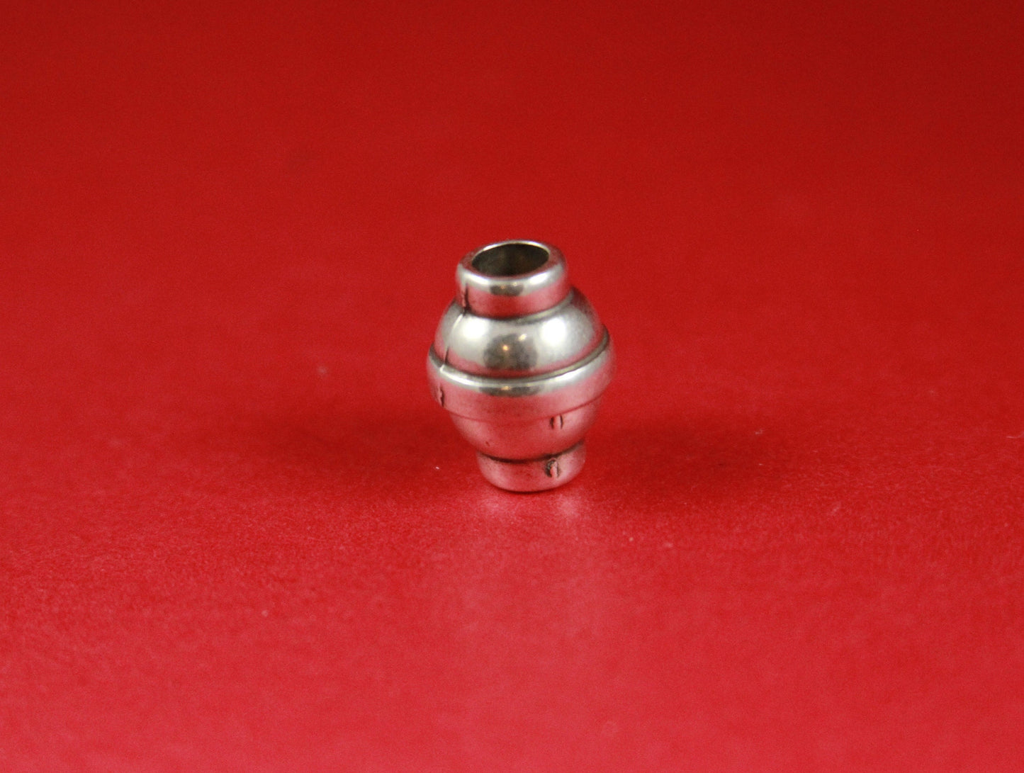 RC0110>>MADE in EUROPE zamak clasp, 5mm cord clasp, 5mm round cord clasp, zamak clasp for 5mm cord Qty1