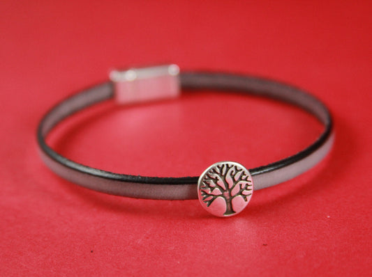 FS0251>>MADE in EUROPE 2 zamak life tree sliders for 5mm cord, zamak flat cord life tree slider qty2