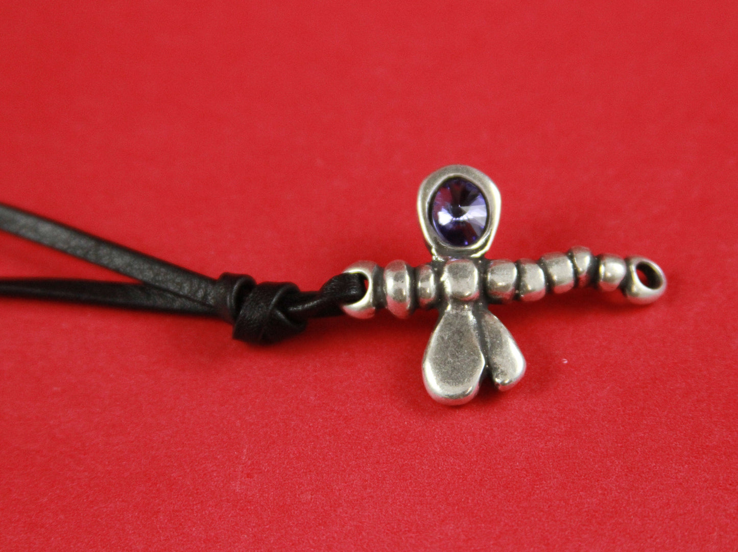 C0029>> MADE in EUROPE zamak dragonfly connector with Swarovski crystal, dragonfly connector with Swarovski crystal,  Qty1