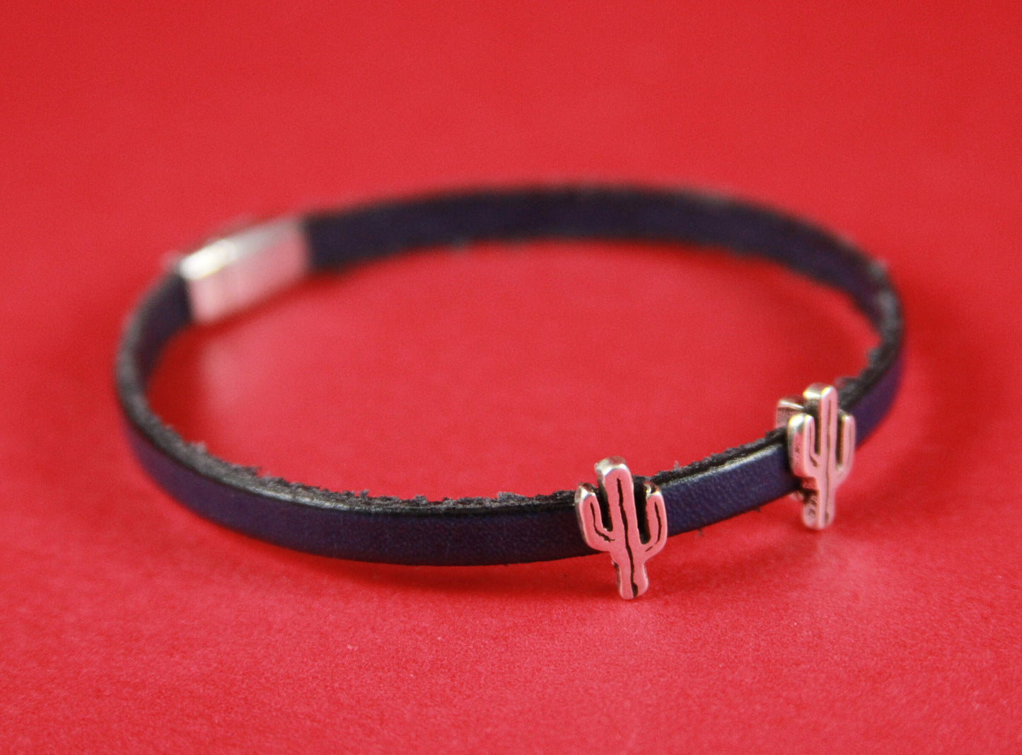 FS0254>>MADE in EUROPE 4 zamak cactus sliders, 5mm flat cord zamak cactus slider, cactus slider for 5mm cord Qty4