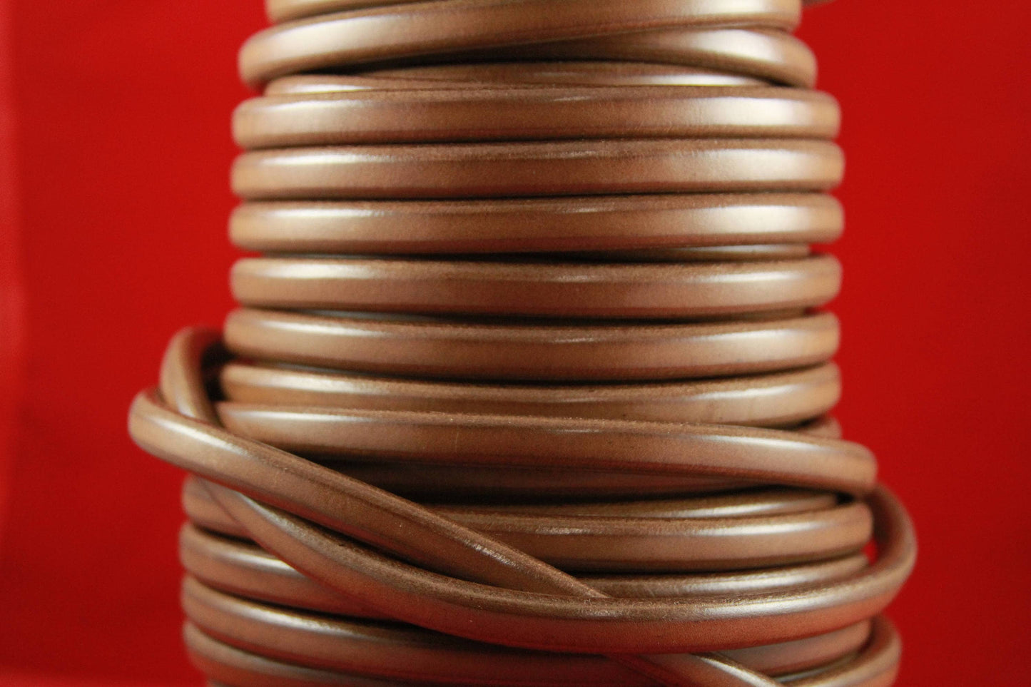 MADE in EUROPE licorice leather cord, 10x6 leather cord, bracelet leather cord, thick leather cord (MARL10TAU)