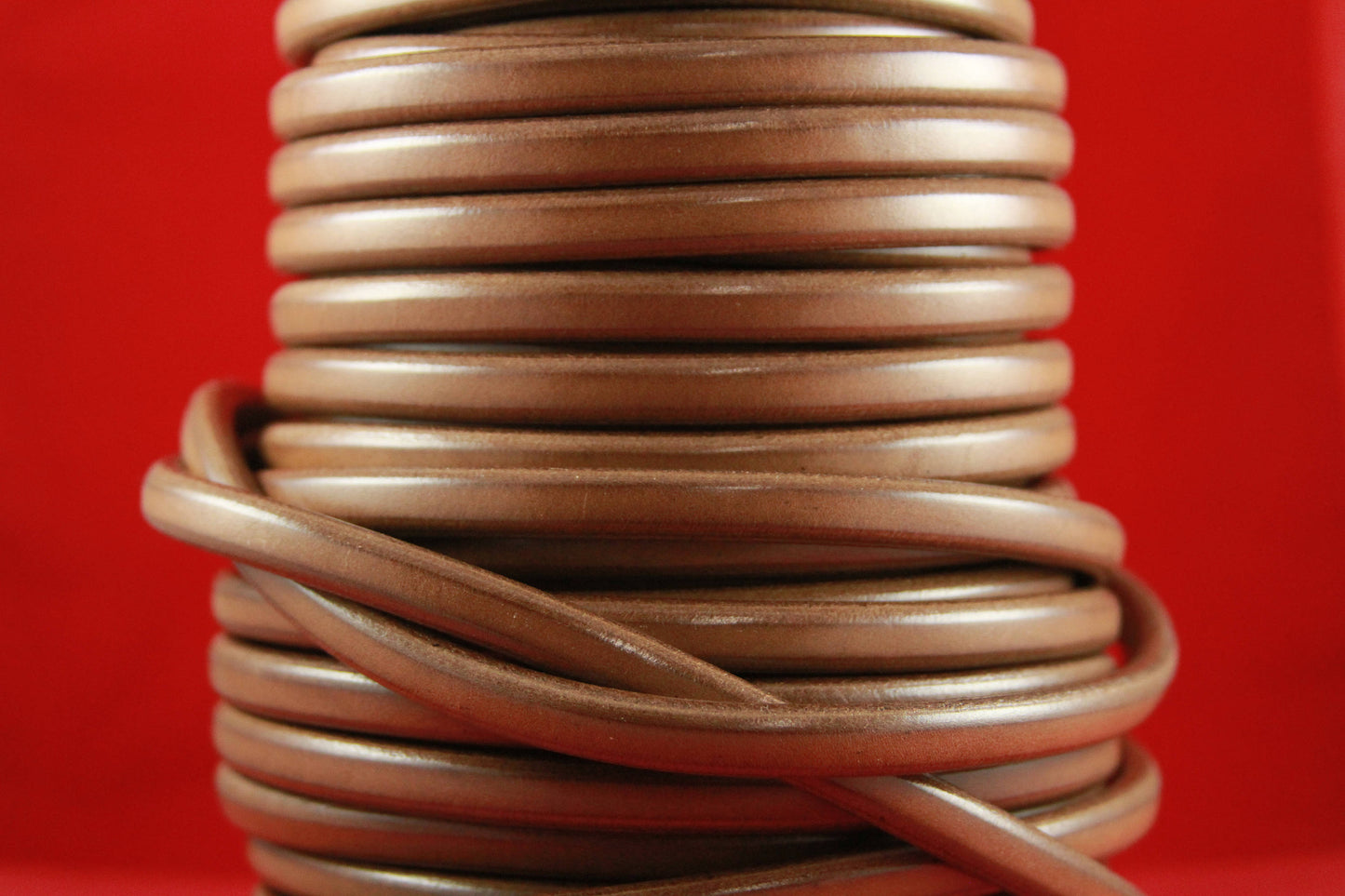 MADE in EUROPE licorice leather cord, 10x6 leather cord, bracelet leather cord, thick leather cord (MARL10TAU)