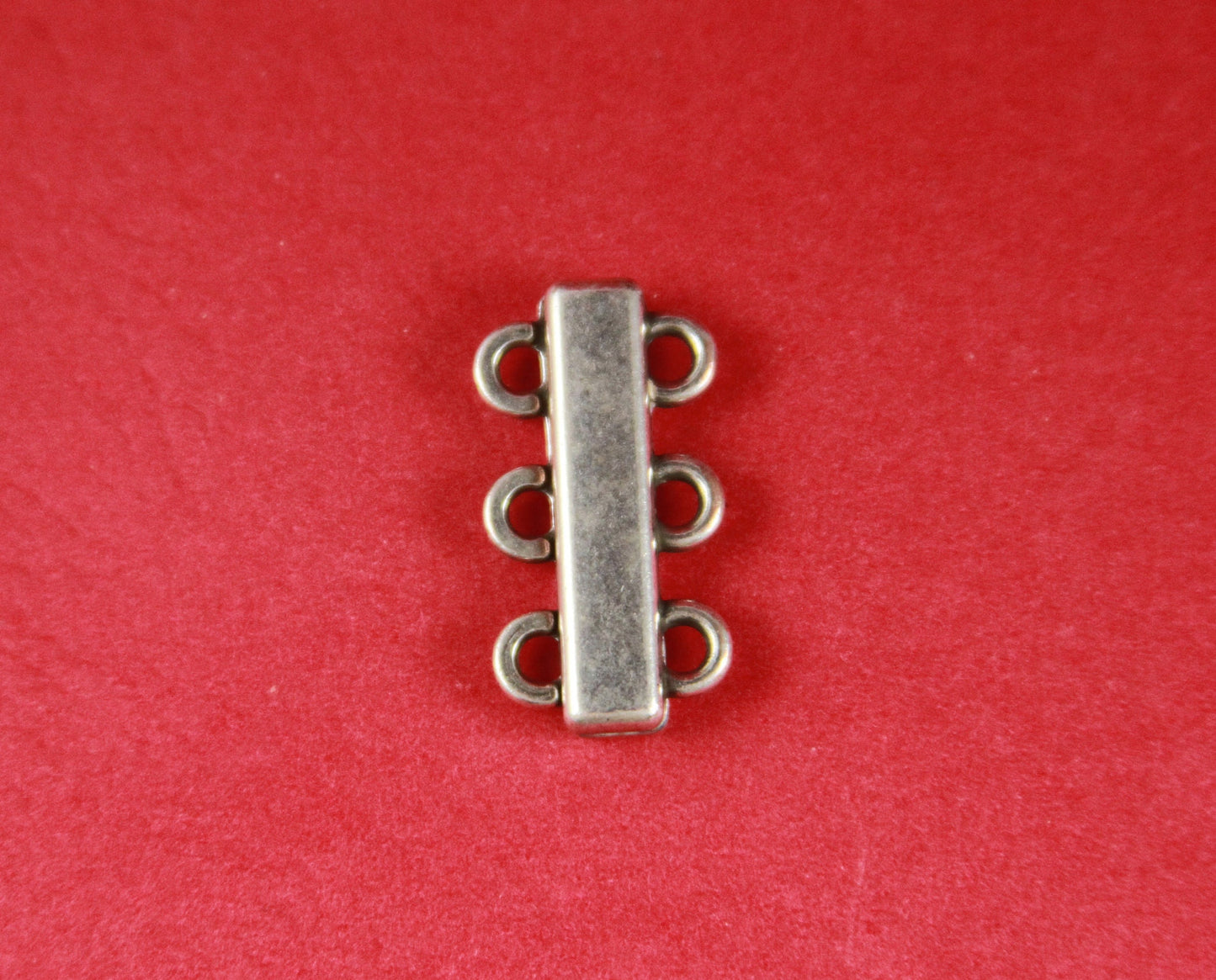 FC0072>>MADE in EUROPE zamak clasp, multistrand flat clasp, multi strand clasp Qty1
