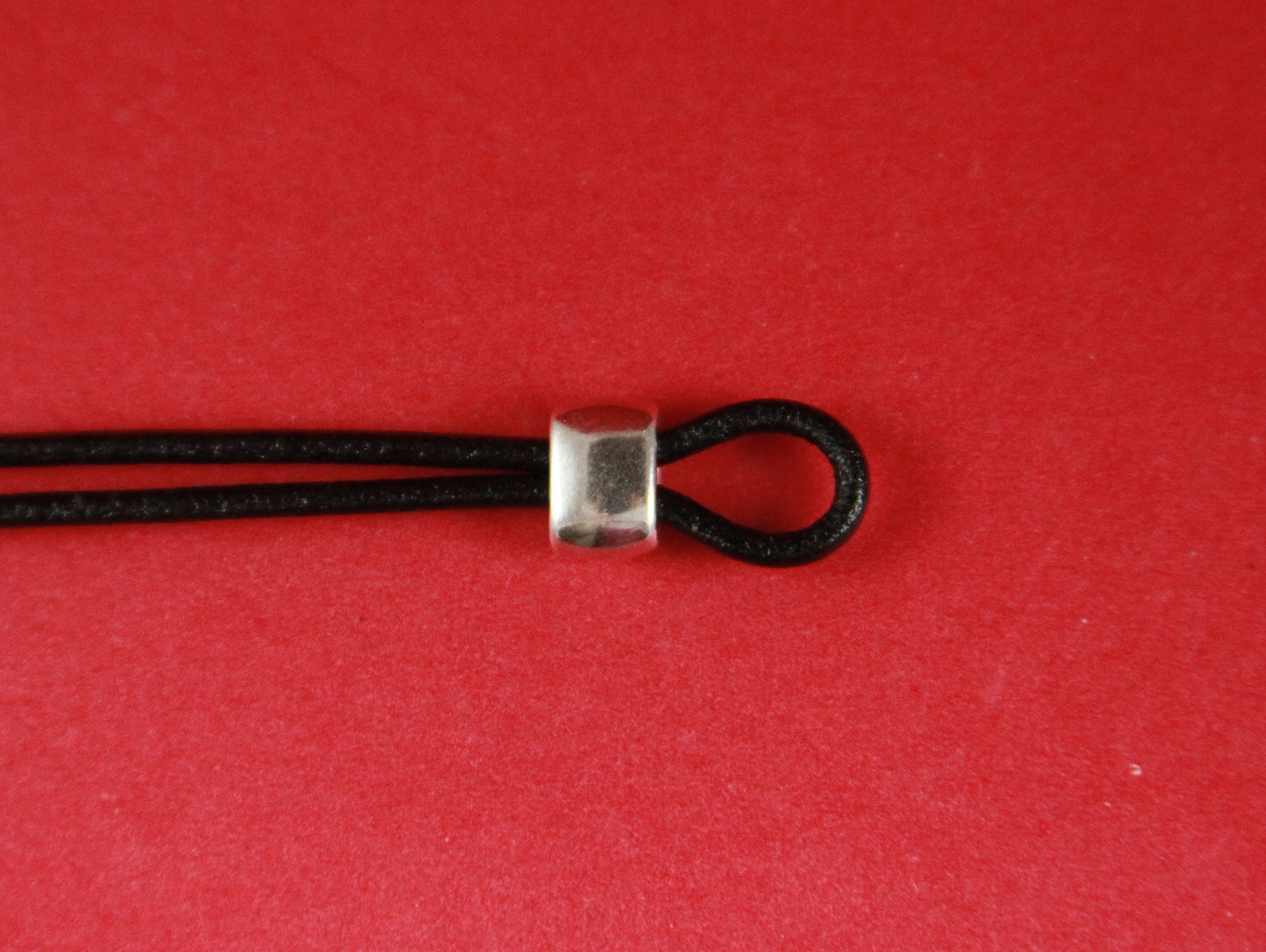 FS0298>>MADE IN EUROPE 4 zamak 4x2mm sliders, 2mm cord sliders, 2mm double round cord sliders, silver sliders(558005/04) Qty4