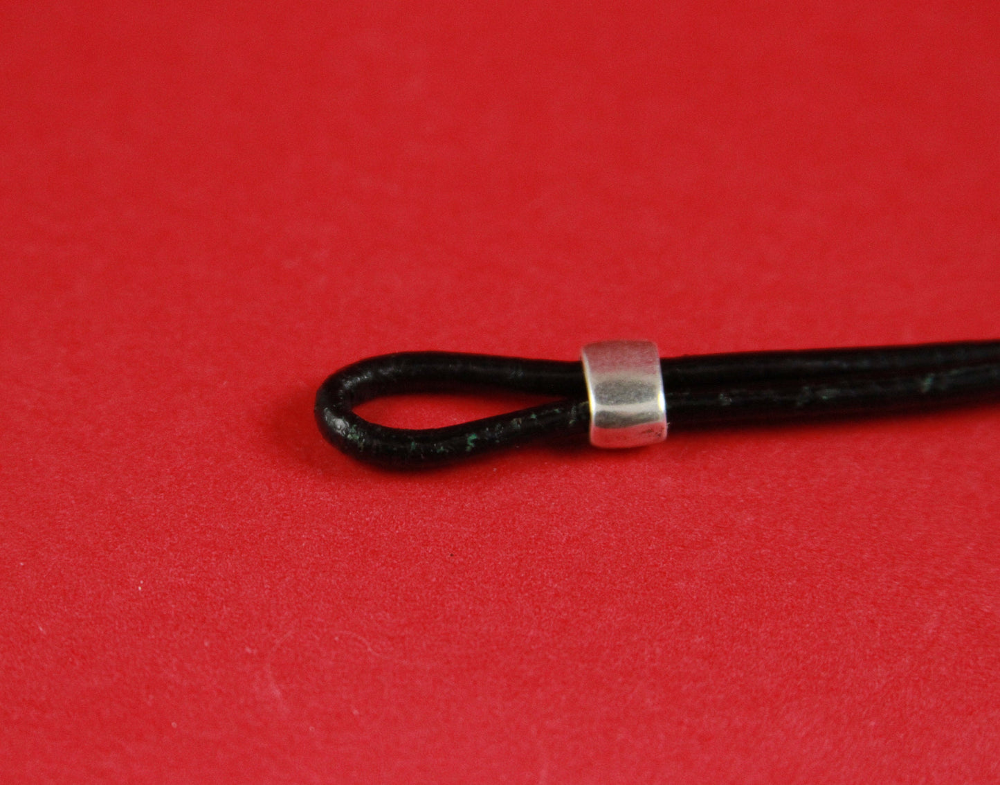 FS0283>>MADE IN EUROPE 4 zamak 6x3mm sliders, 3mm cord sliders, 3mm double round cord sliders, silver sliders Qty4