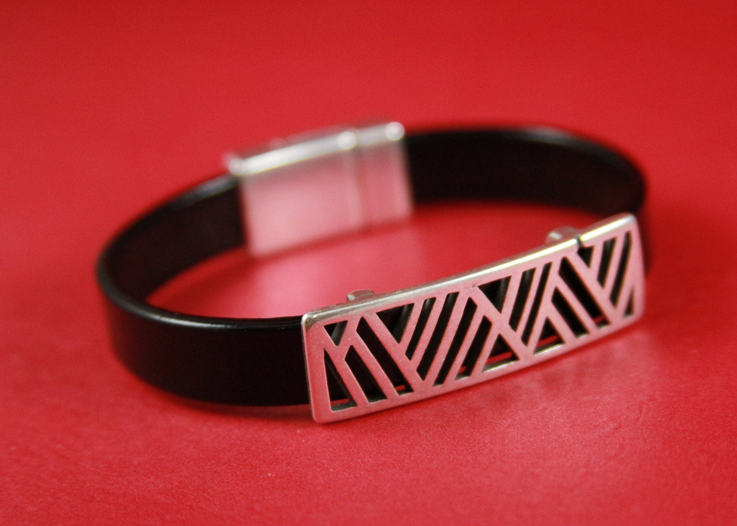 FS0255>>MADE in EUROPE zamak flat slider , zamak flat 10mm slider, zamak slider for 10mm flat leather cord qty1