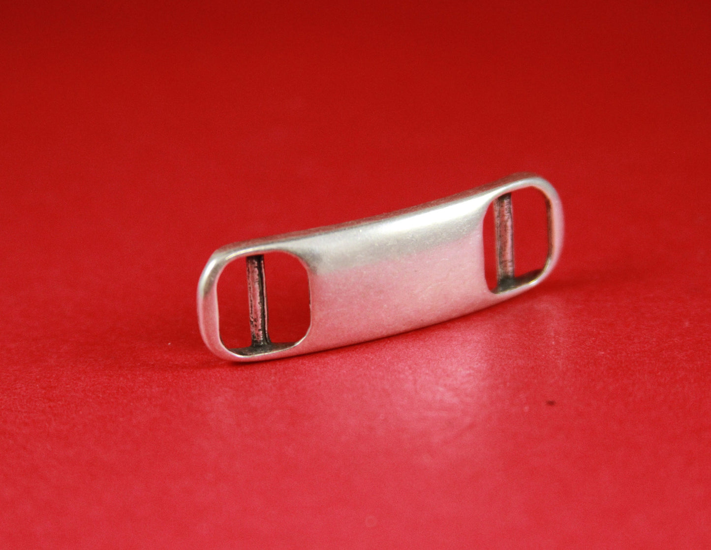 FS0268>>MADE in EUROPE zamak flat slider , zamak flat 10mm slider, zamak slider for 10mm flat leather cord qty1