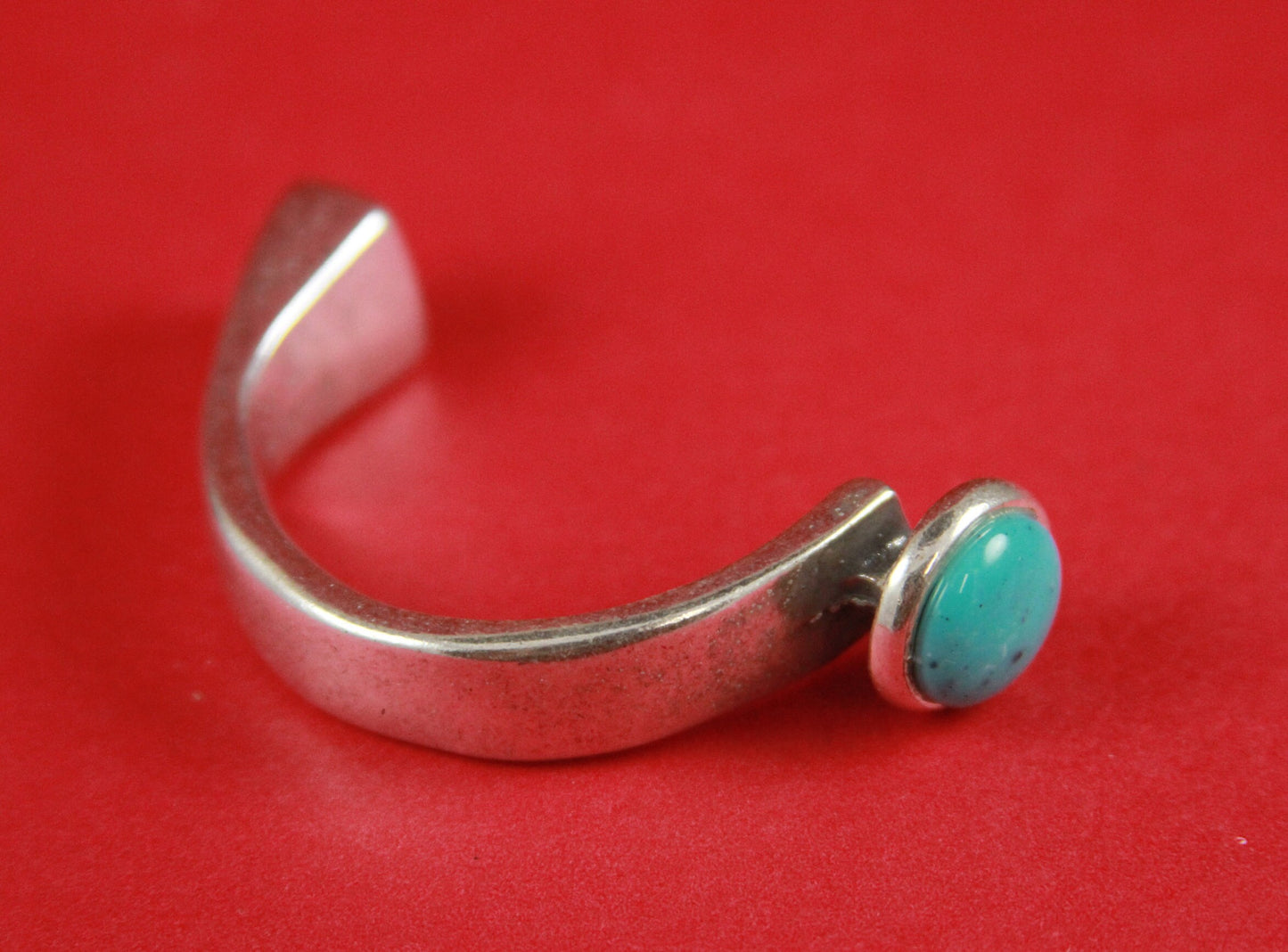 B0022>>MADE in EUROPE zamak turquoise button half bracelet +loop maker slider, zamak half bracelet (6723/5TUR) Qty1