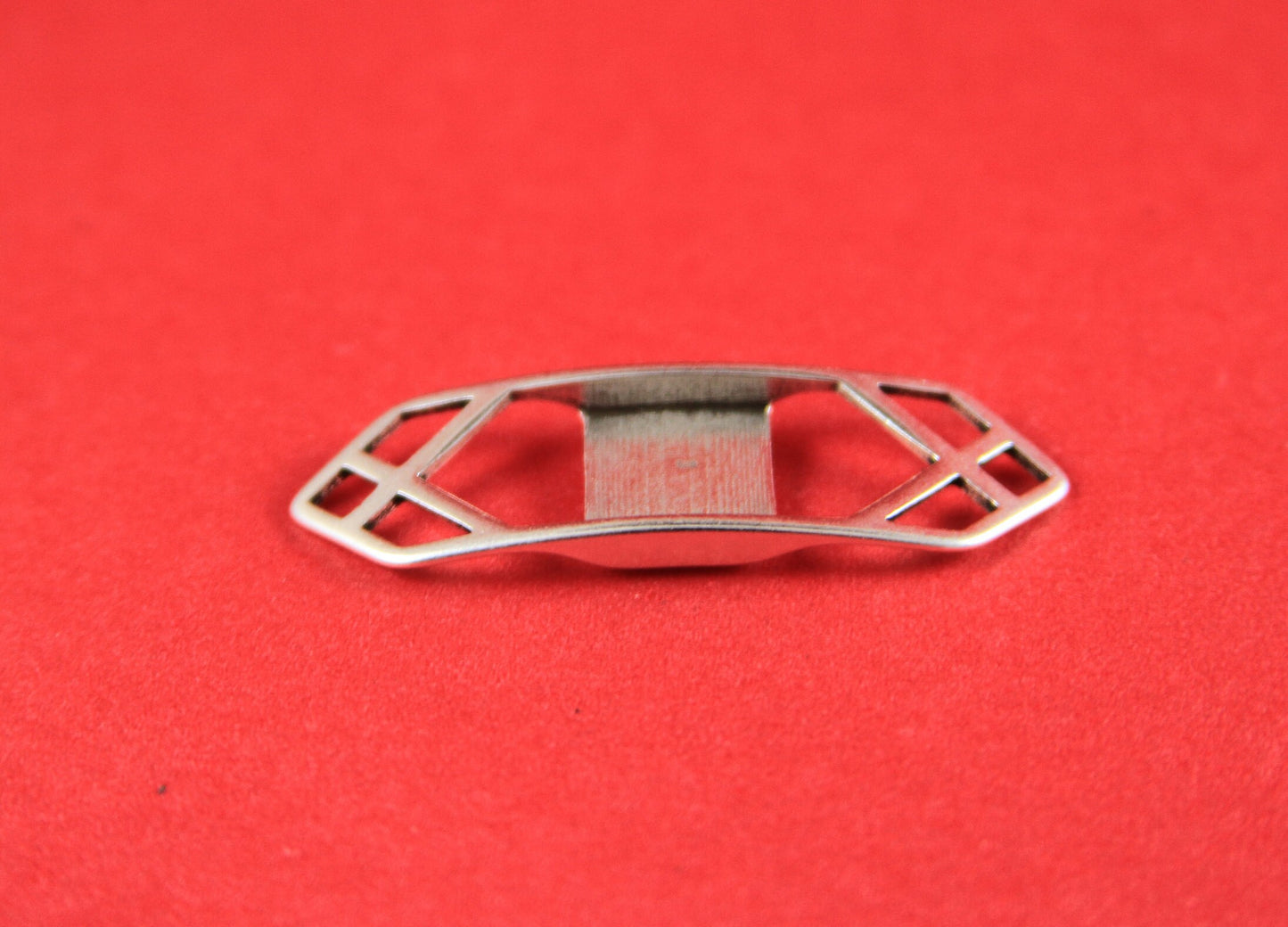 FS0120>>MADE in EUROPE zamak slider, zamak 10mm flat slider, zamak half bracelet Qty1