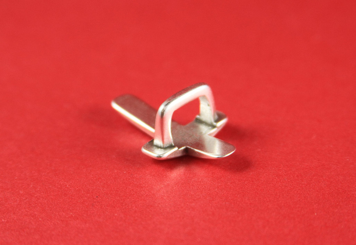 LS0029>> MADE IN EUROPE zamak cross slider for licorice cord, licorice cross slider, 10x6mm cross slider, Qty1