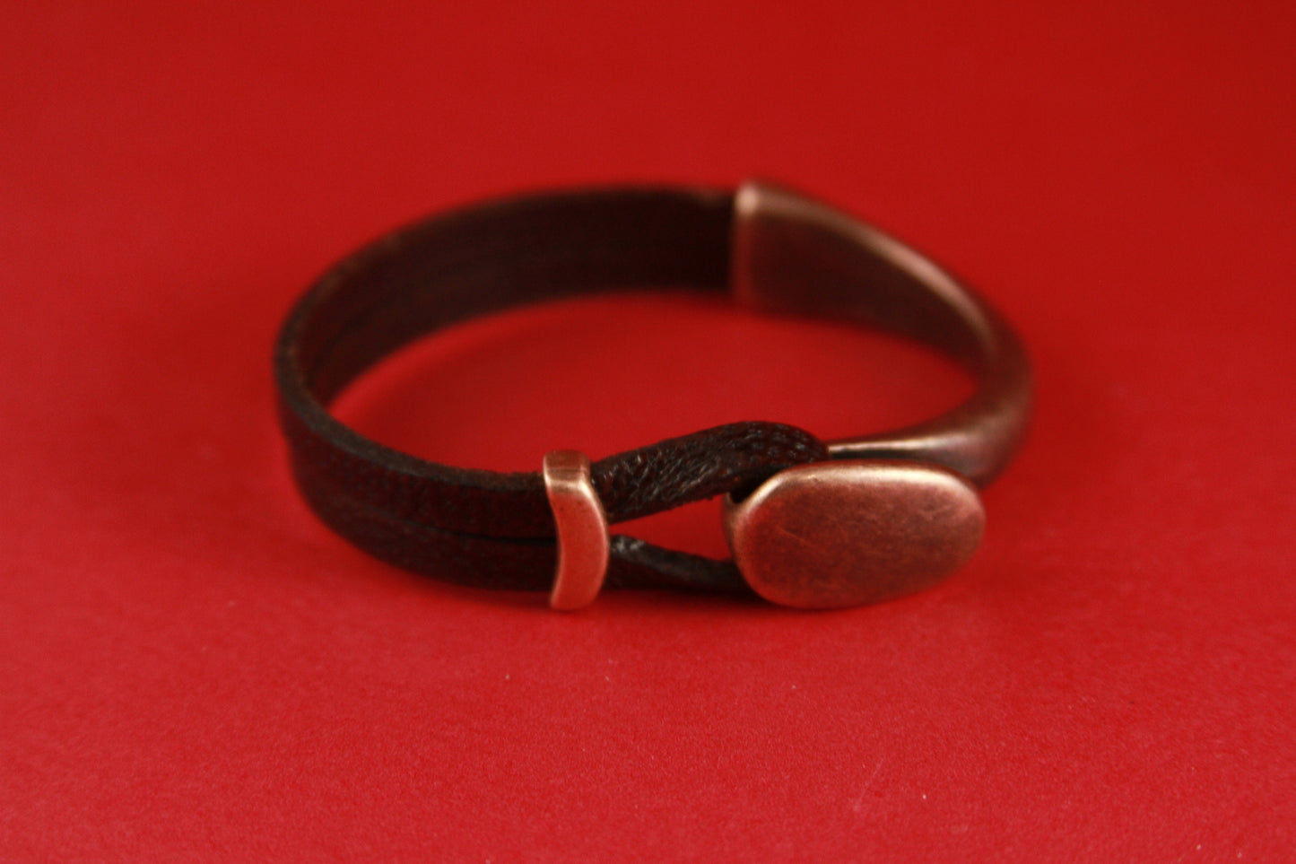 B0011>>MADE in EUROPE zamak half bracelet ,  flat cord half bracelet finding with slider qty 1set