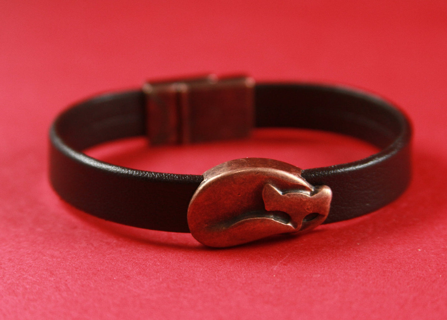 FS0084>>MADE IN EUROPE zamak slider, cat slider, zamak cat slider, kitty slider for bracelet, 10mm flat cord slider Qty 1