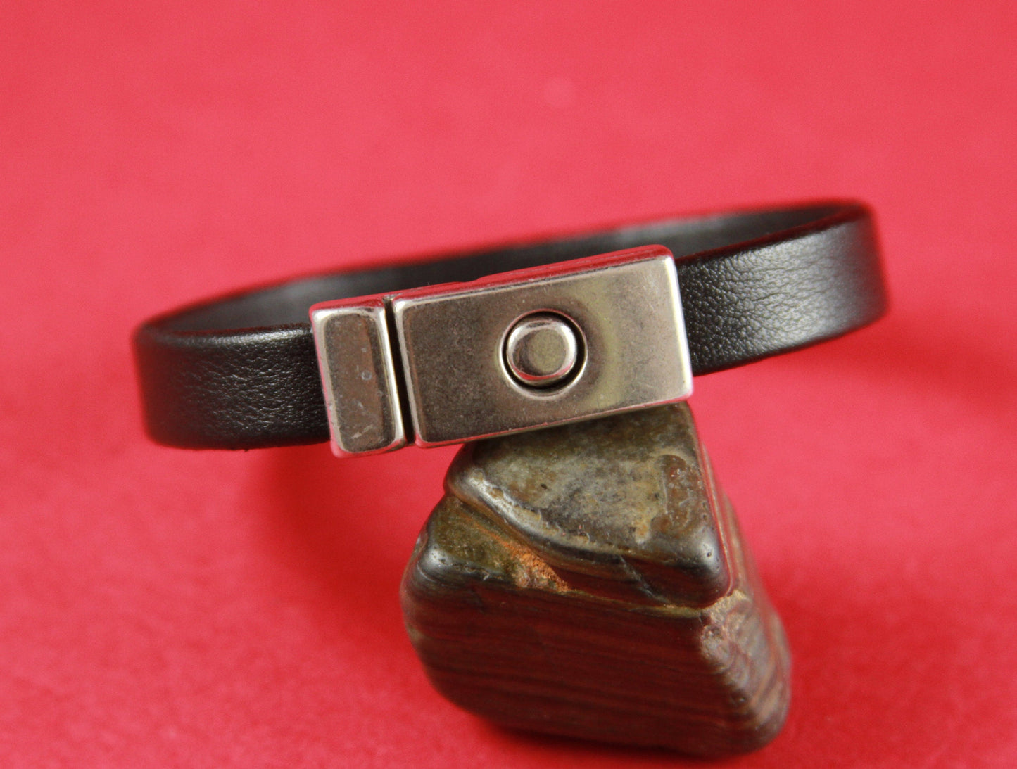 FC0008>>MADE in EUROPE zamak clasp for 10mm flat leather cord, zamak clasp for flat cord (6440/10) Qty1