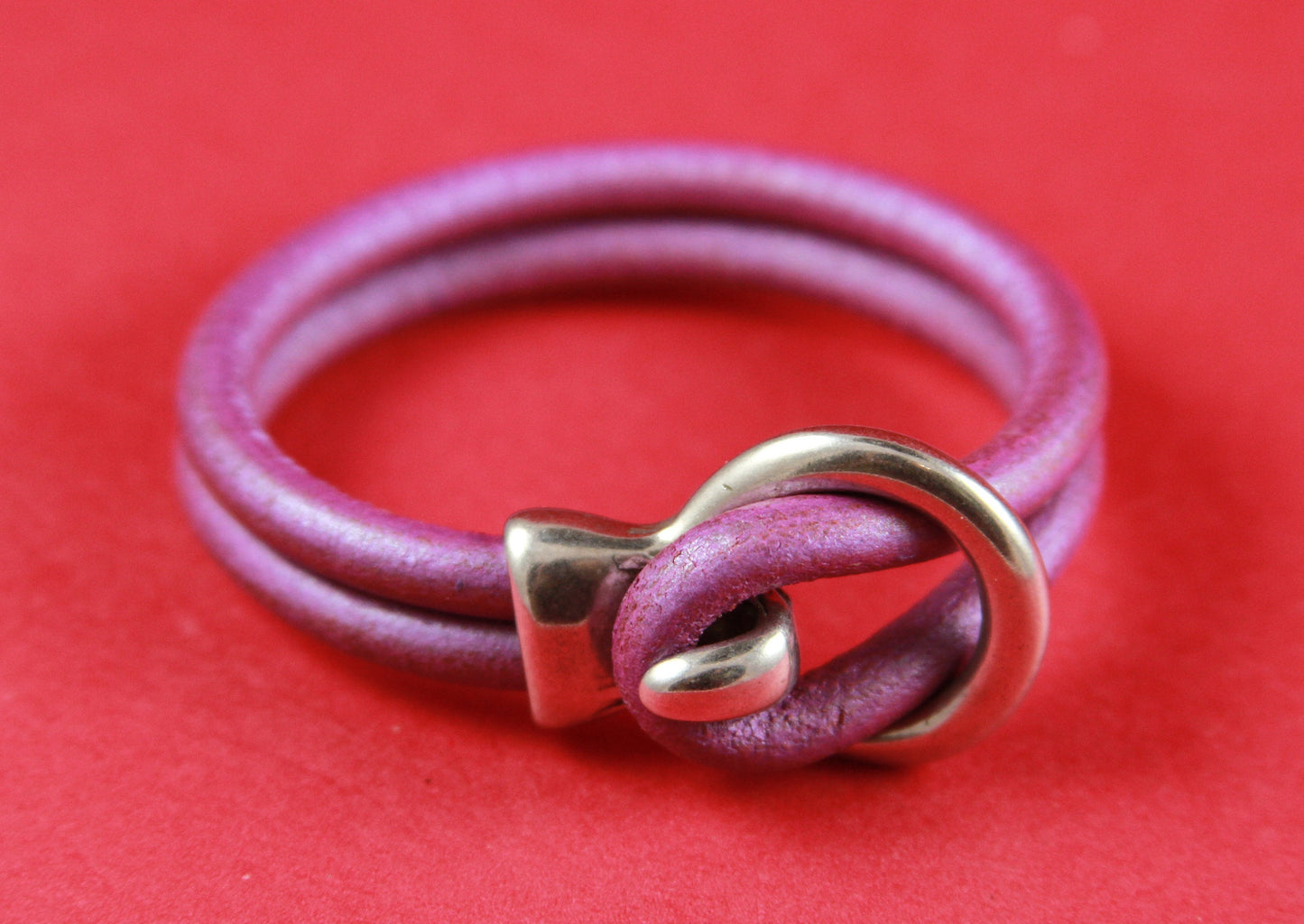 RC0181>>MADE in EUROPE zamak hook clasp, silver hook clasp for 5mm round cord, hook and loop clasp, (NG1546)Qty1