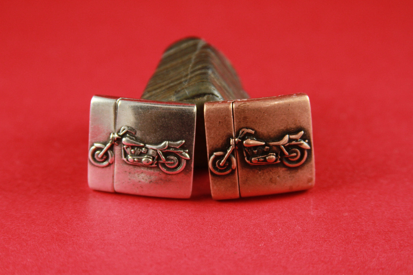 FC0068/69>>MADE in EUROPE zamak clasp, 20mm flat cord clasp, motorcycle  clasp Qty1