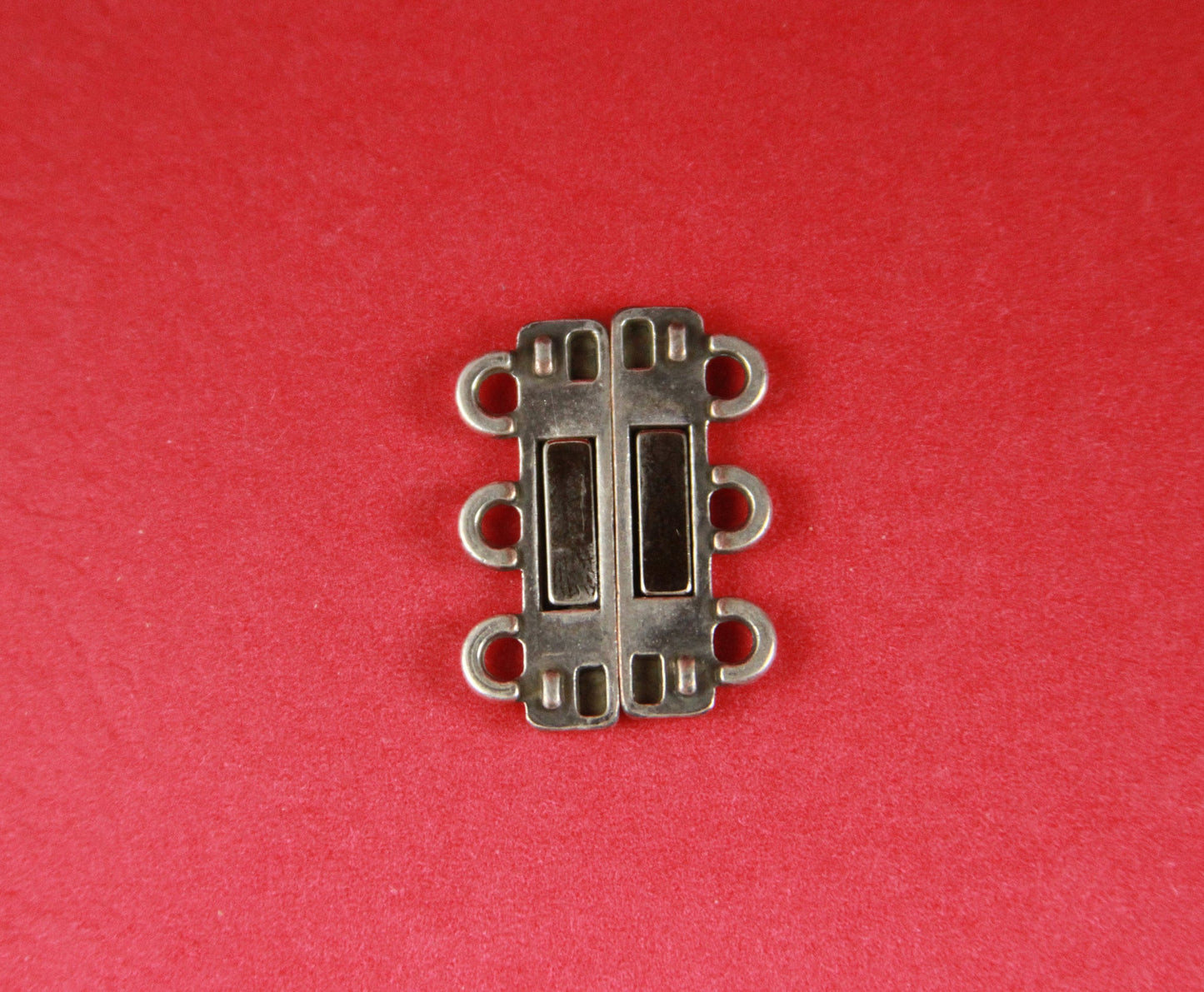 FC0072>>MADE in EUROPE zamak clasp, multistrand flat clasp, multi strand clasp Qty1