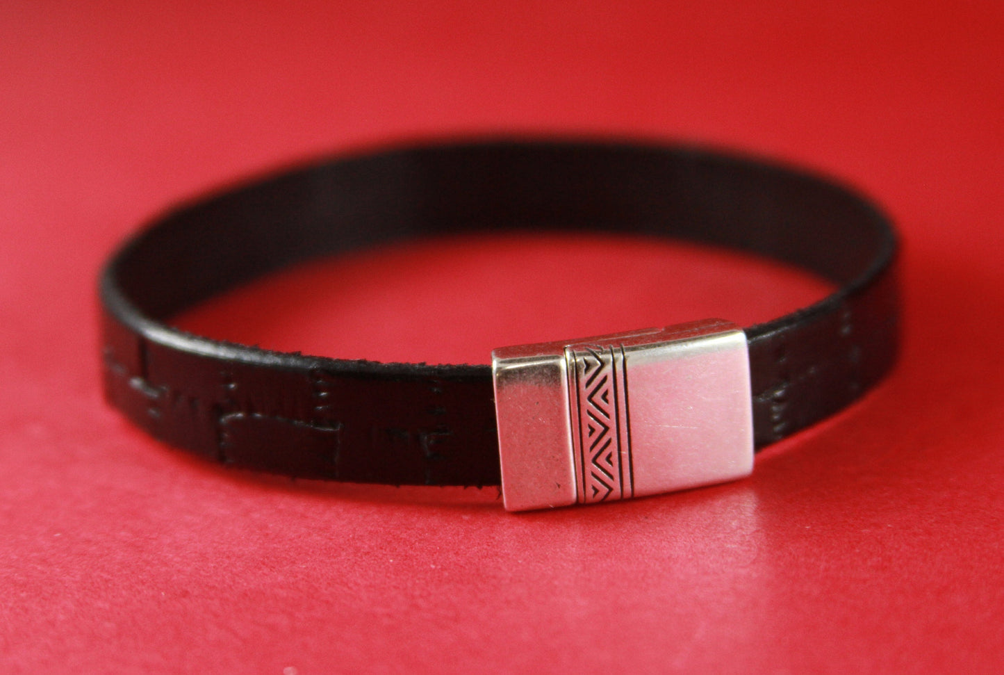 FC0102>>MADE in EUROPE zamak magnetic clasp, 10mm flat cord magnetic clasp, 10x2.5mm magnetic clasp, Qty1