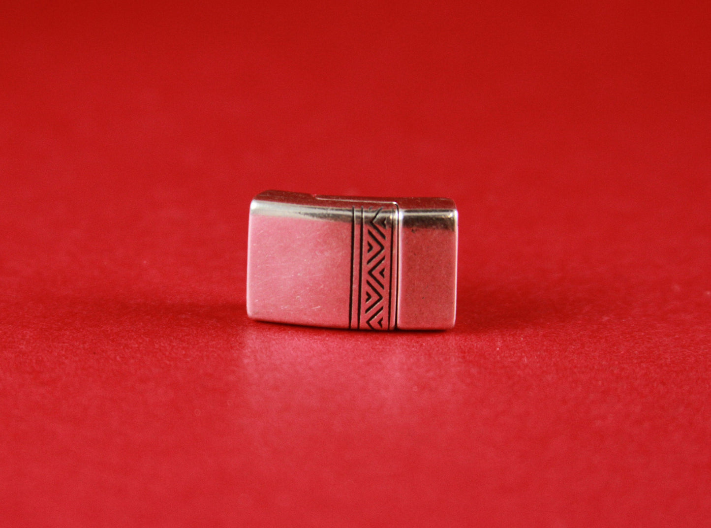 FC0102>>MADE in EUROPE zamak magnetic clasp, 10mm flat cord magnetic clasp, 10x2.5mm magnetic clasp, Qty1
