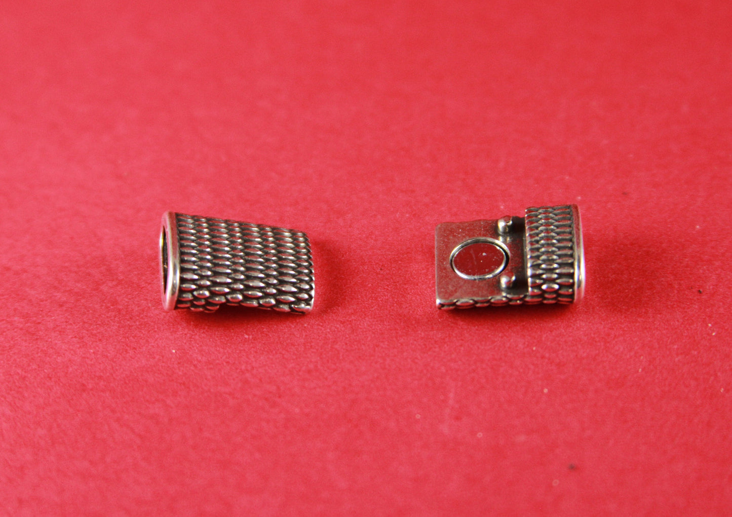FC0192>>MADE in EUROPE  zamak clasp, flat clasp, two strand bracelet zamak clasp (TM10X4/3) Qty1