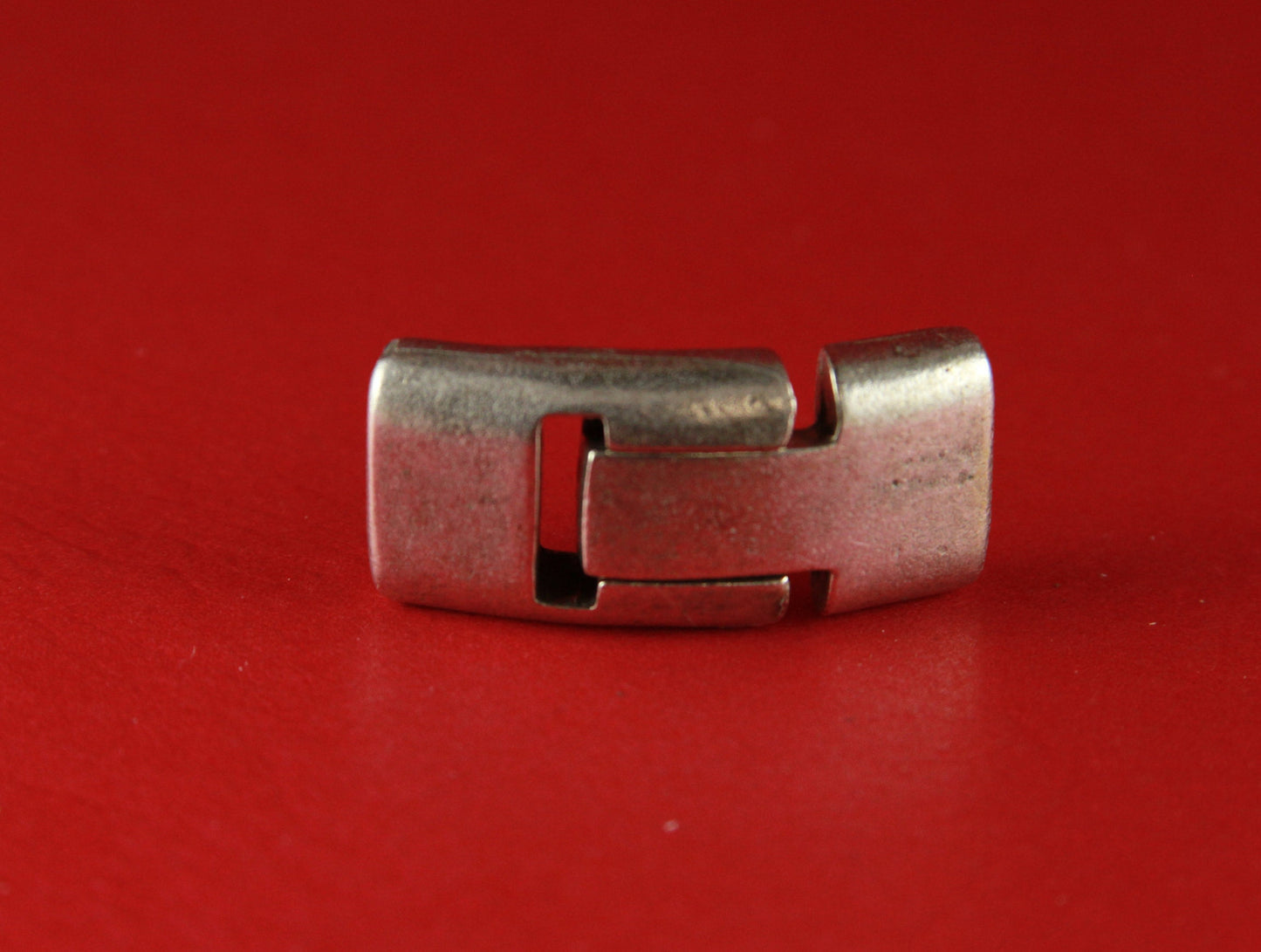 FC0177>> MADE IN EUROPE magnetic clasp, flat cord clasp, bracelet clasp,zamak magnetic clasp (Xm6004)Qty1