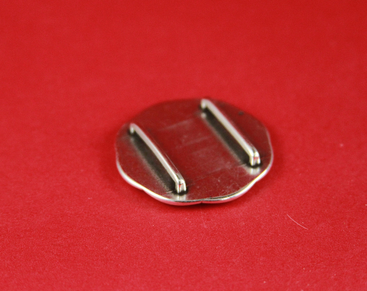 FS0011>>MADE IN EUROPE zamak flower slider, slider for 20mm flat cord, 20mm cord flower slider, flat cord zamak slider Qty1