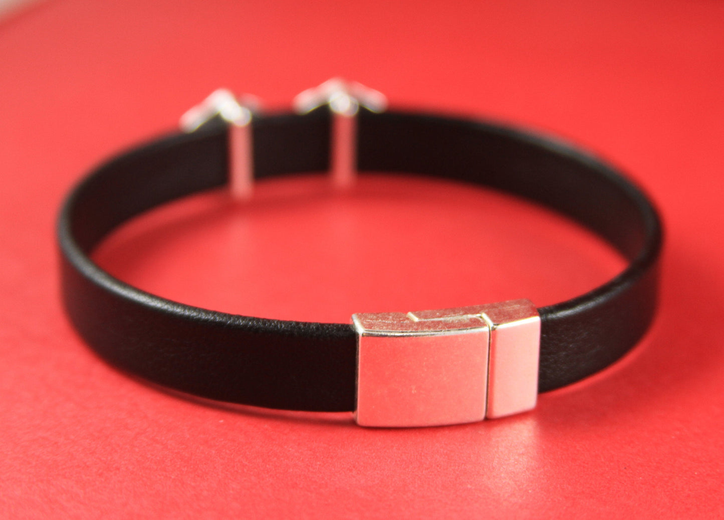 FC0018>>MADE IN EUROPE zamak clasp, flat leather cord clasp, 10mm cord clasp, 10mm cord clasp Qty1