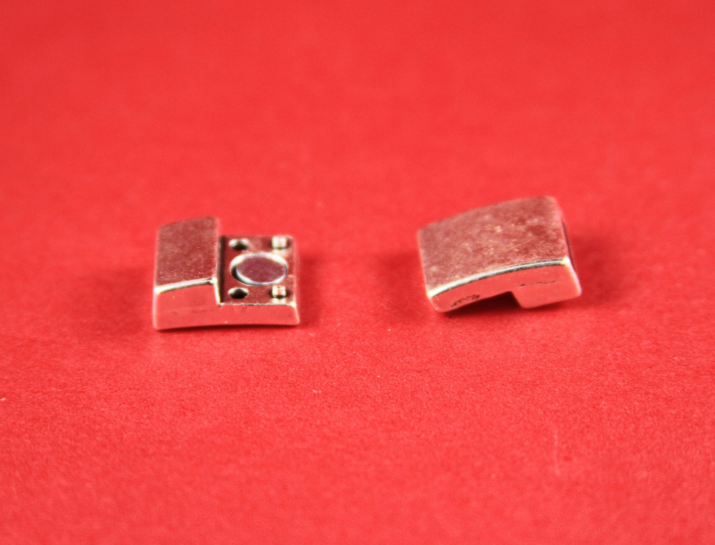 FC0018>>MADE IN EUROPE zamak clasp, flat leather cord clasp, 10mm cord clasp, 10mm cord clasp Qty1