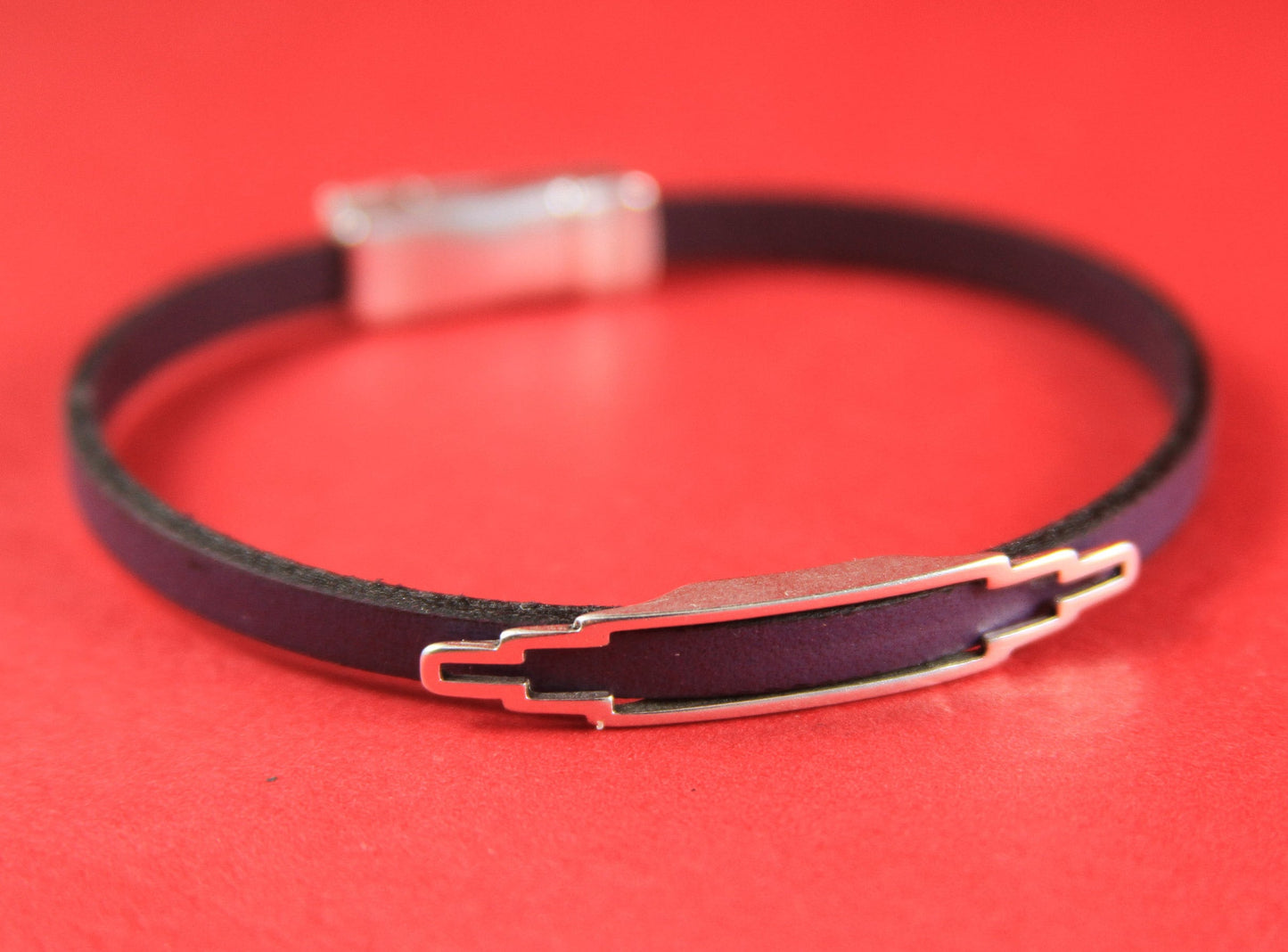 FS0207>>MADE in EUROPE  flat cord zamak slider, 5mm cord slider, flat 5mm cord slider Qty1