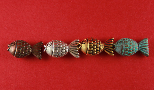 RC0119>>MADE IN EUROPE zamak fish clasp, fish magnetic clasp, 3mm round cord clasp (XM6079)Qty1