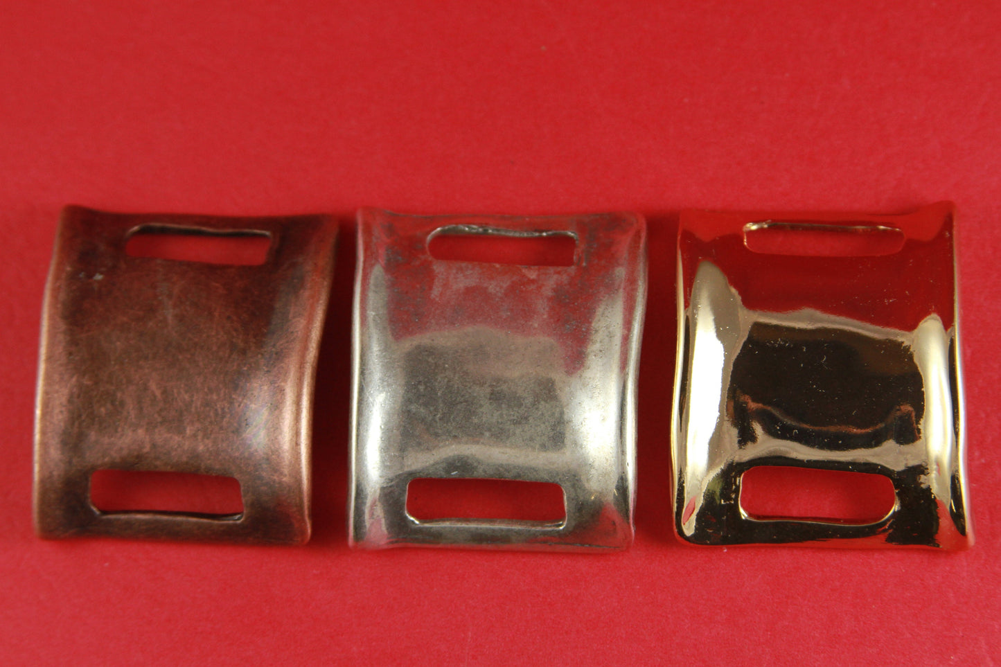 B0032>>MADE IN EUROPE zamak half bracelet, large halfcuff, zamak wide slider, heavy duty 20mm connector, zamak connector Qty1