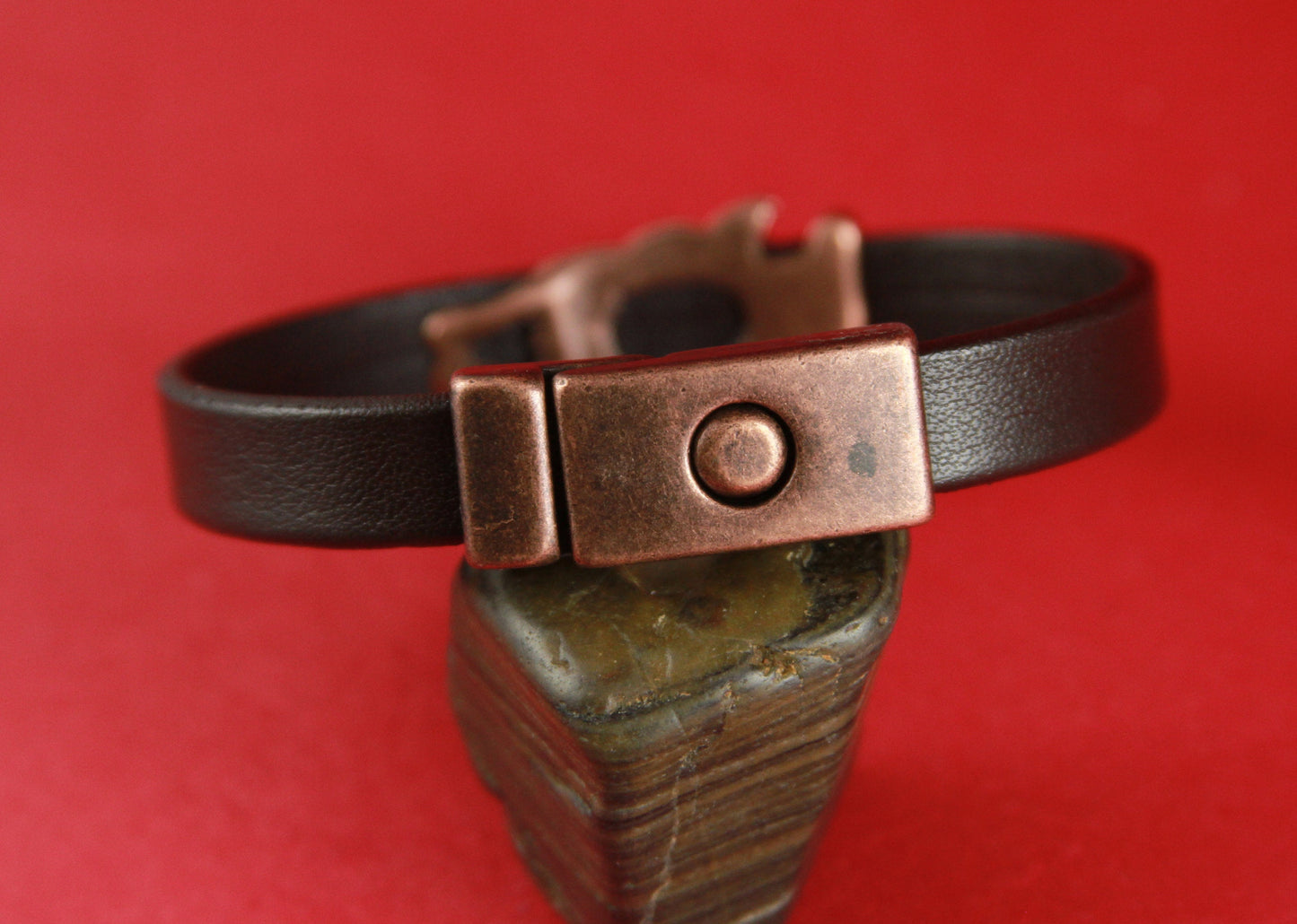 FC0008>>MADE in EUROPE zamak clasp for 10mm flat leather cord, zamak clasp for flat cord (6440/10) Qty1