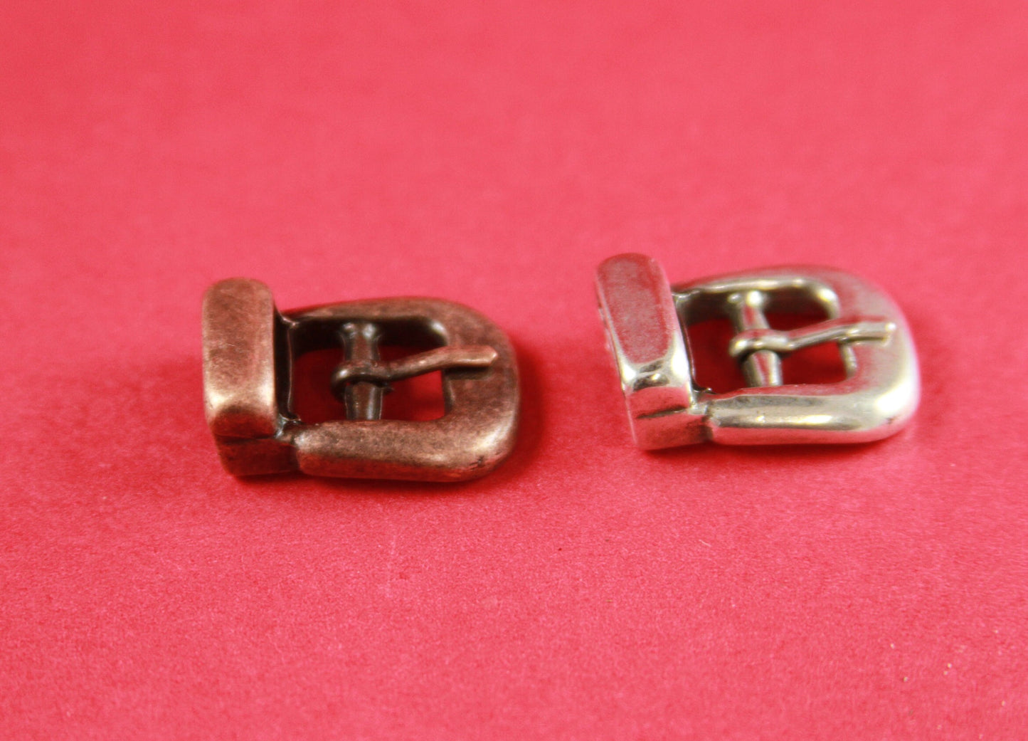 FC0183>> MADE in EUROPE zamak buckle clasp, flat zamak buckle clasp,  10mm flat cord adjustable clasp, (7433) Qty1