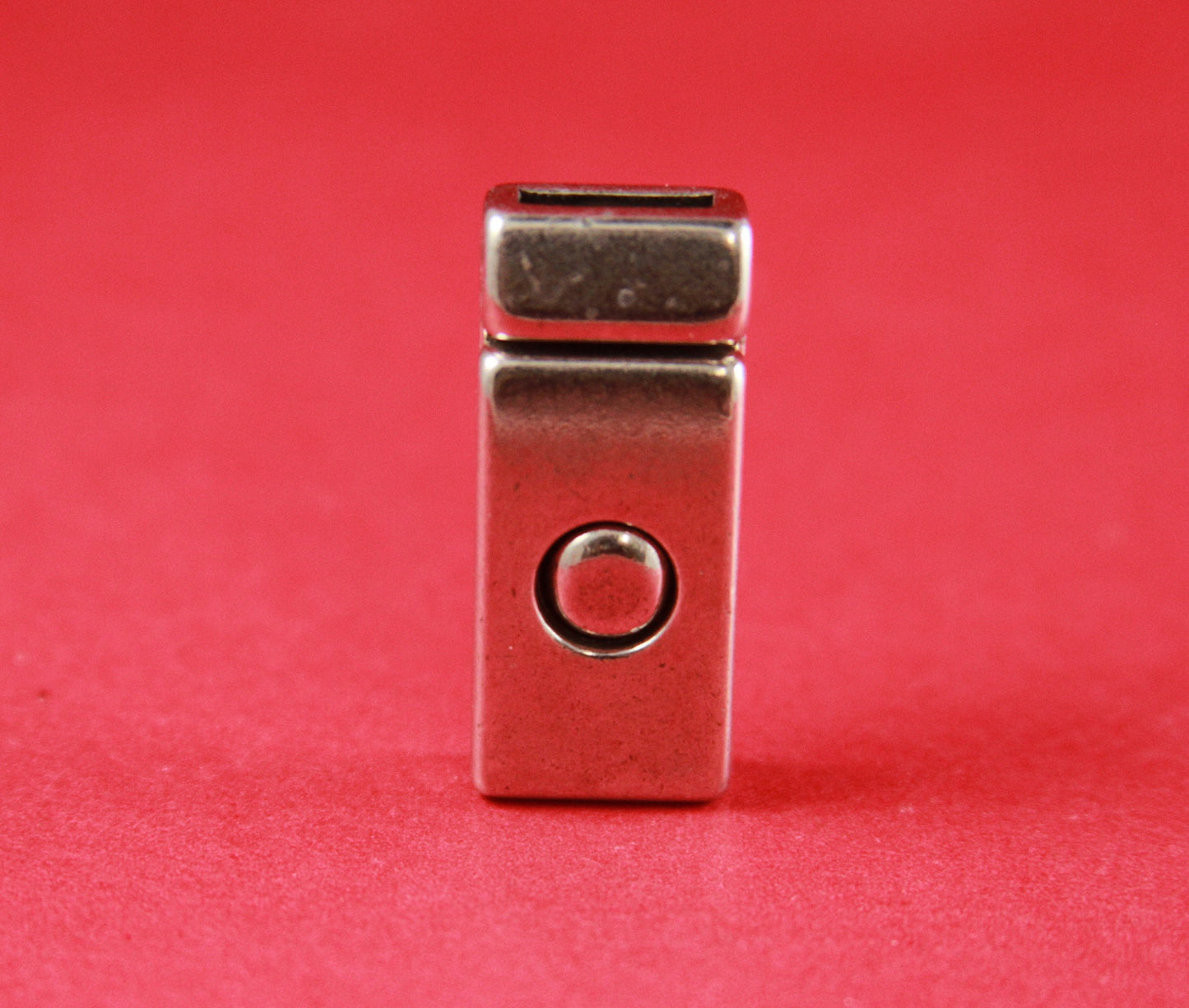 FC0008>>MADE in EUROPE zamak clasp for 10mm flat leather cord, zamak clasp for flat cord (6440/10) Qty1