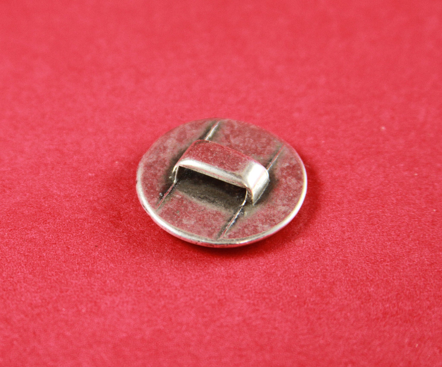 FS0261>>MADE in EUROPE zamak round slider, 10mm flat cord slider, 10mm leather cord compass slider,   Qty1