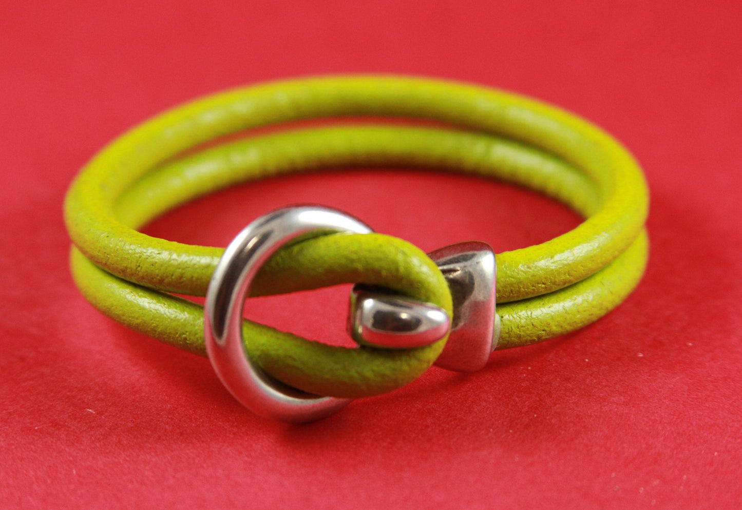 RC0181>>MADE in EUROPE zamak hook clasp, silver hook clasp for 5mm round cord, hook and loop clasp, (NG1546)Qty1