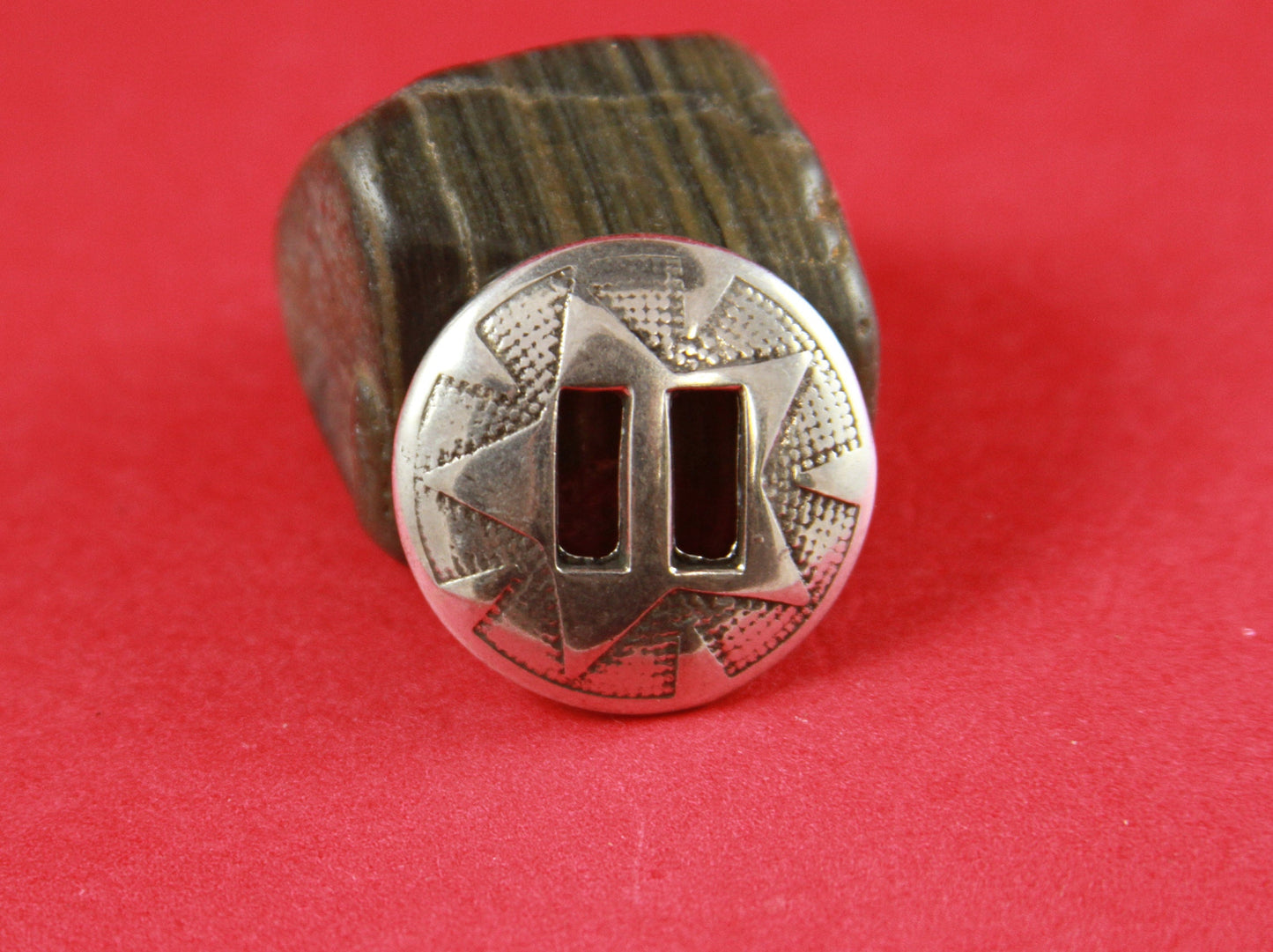FS0047>>MADE IN EUROPE 2 zamak round sliders, sliders for 10mm flat cord, flat cord zamak sliders Qty2