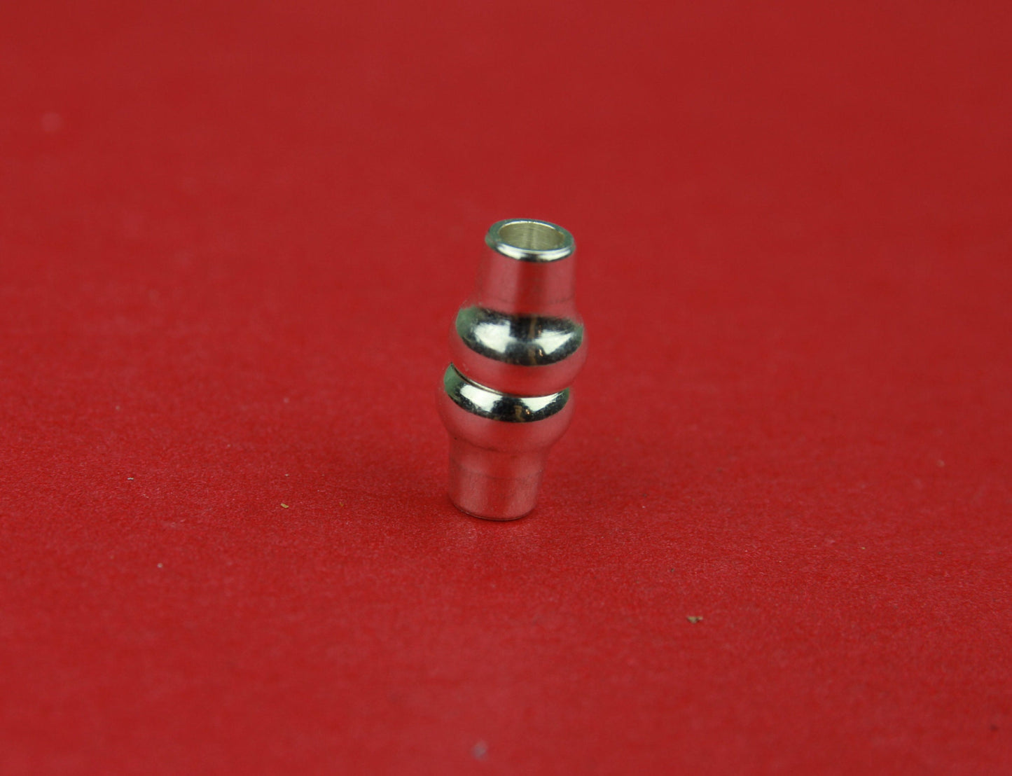 RC0116>>MADE IN EUROPE 4mm cord clasp, 4mm round leather cord clasp, round cord zamak clasp (C5724/04) Qty1