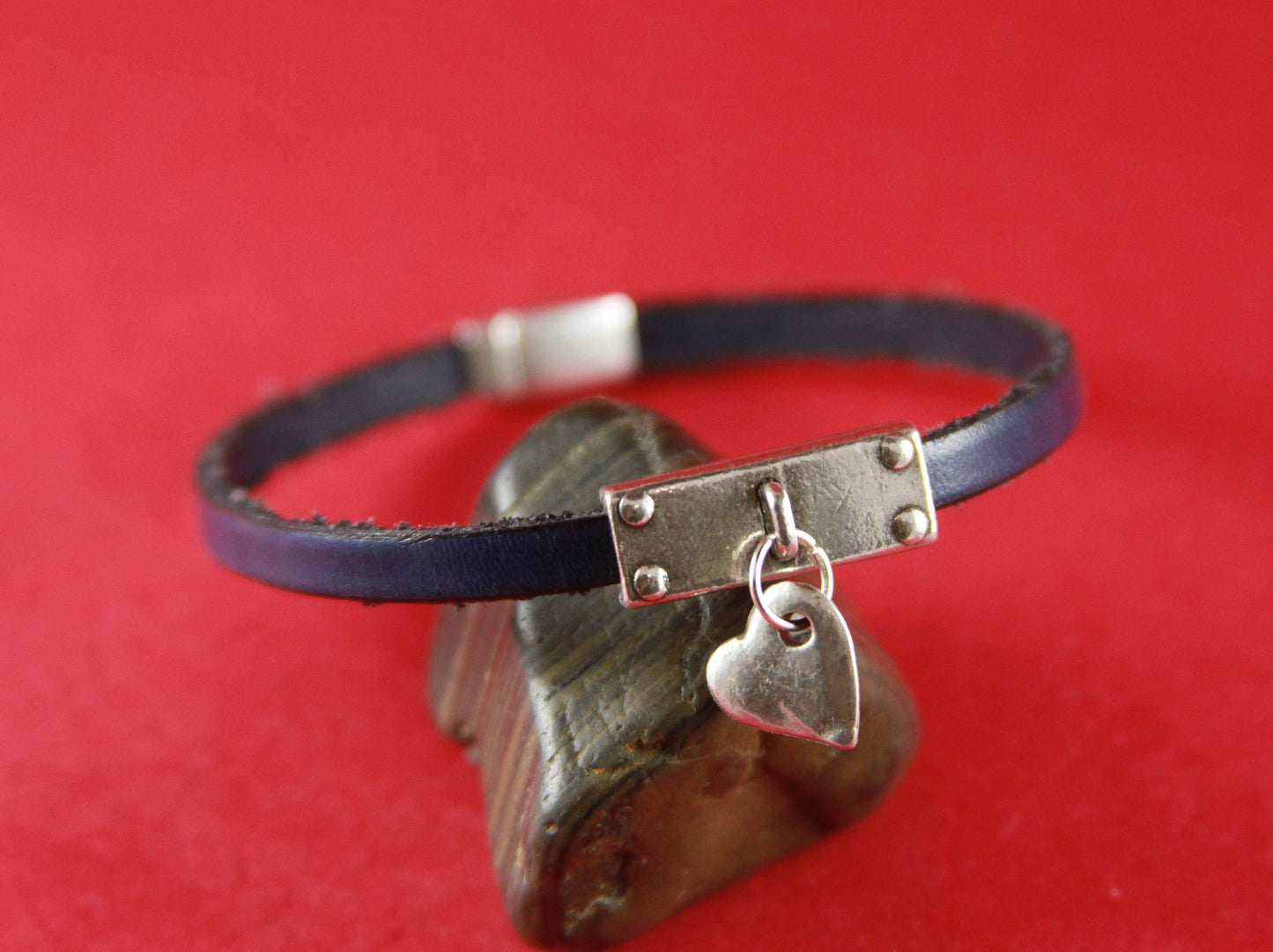 FS0039>>MADE in EUROPE zamak slider with charm holder ring, 5mm flat cord slider with hanging ring, Qty 1