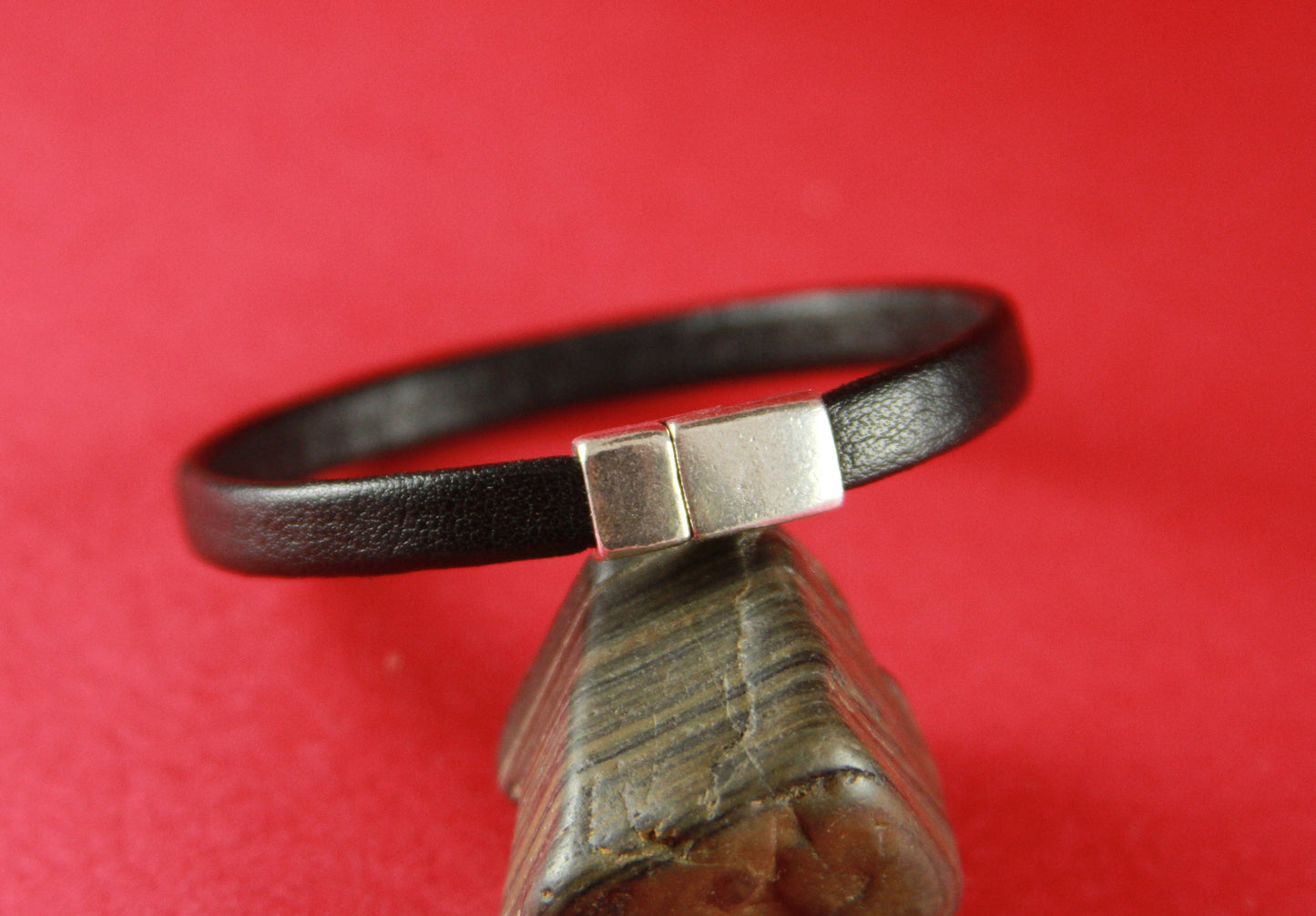 FC0194>>MADE in EUROPE zamak flat 6mm cord clasp, zamak clasp, zamak  clasp, 6mm flat cord  clasp  Qty1