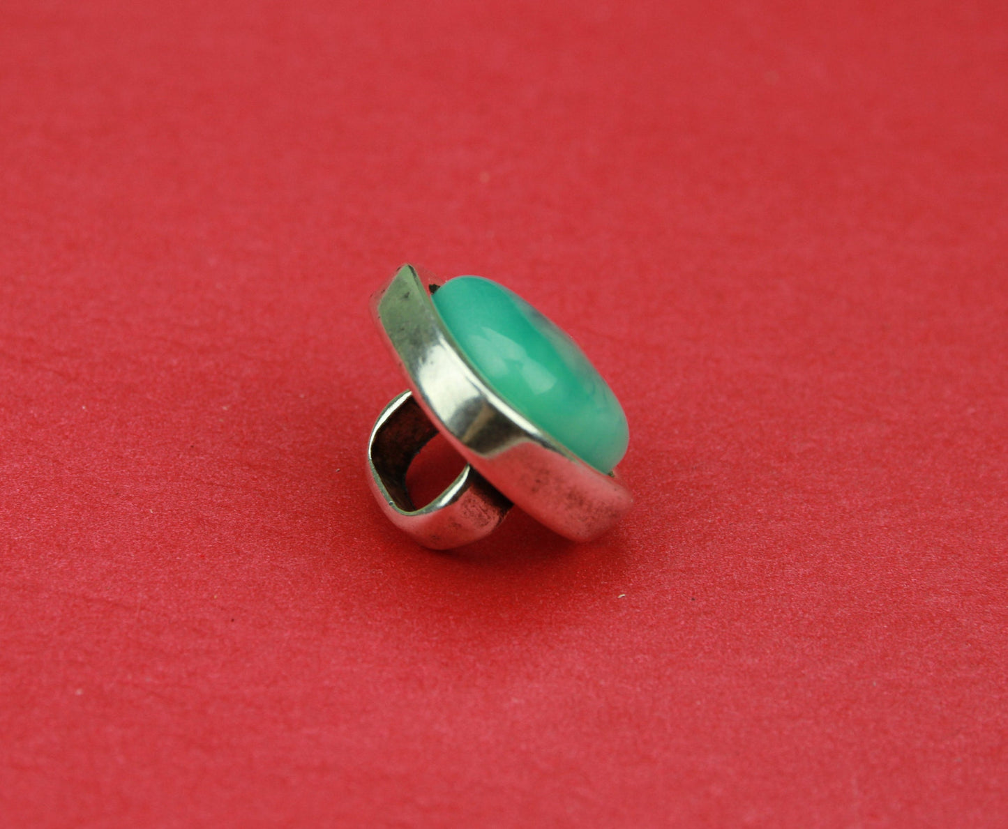 LS0024>> MADE IN EUROPE licorice zamak  slider, 10x6mm  zamak slider,  turquoise cabochon slider,Qty1