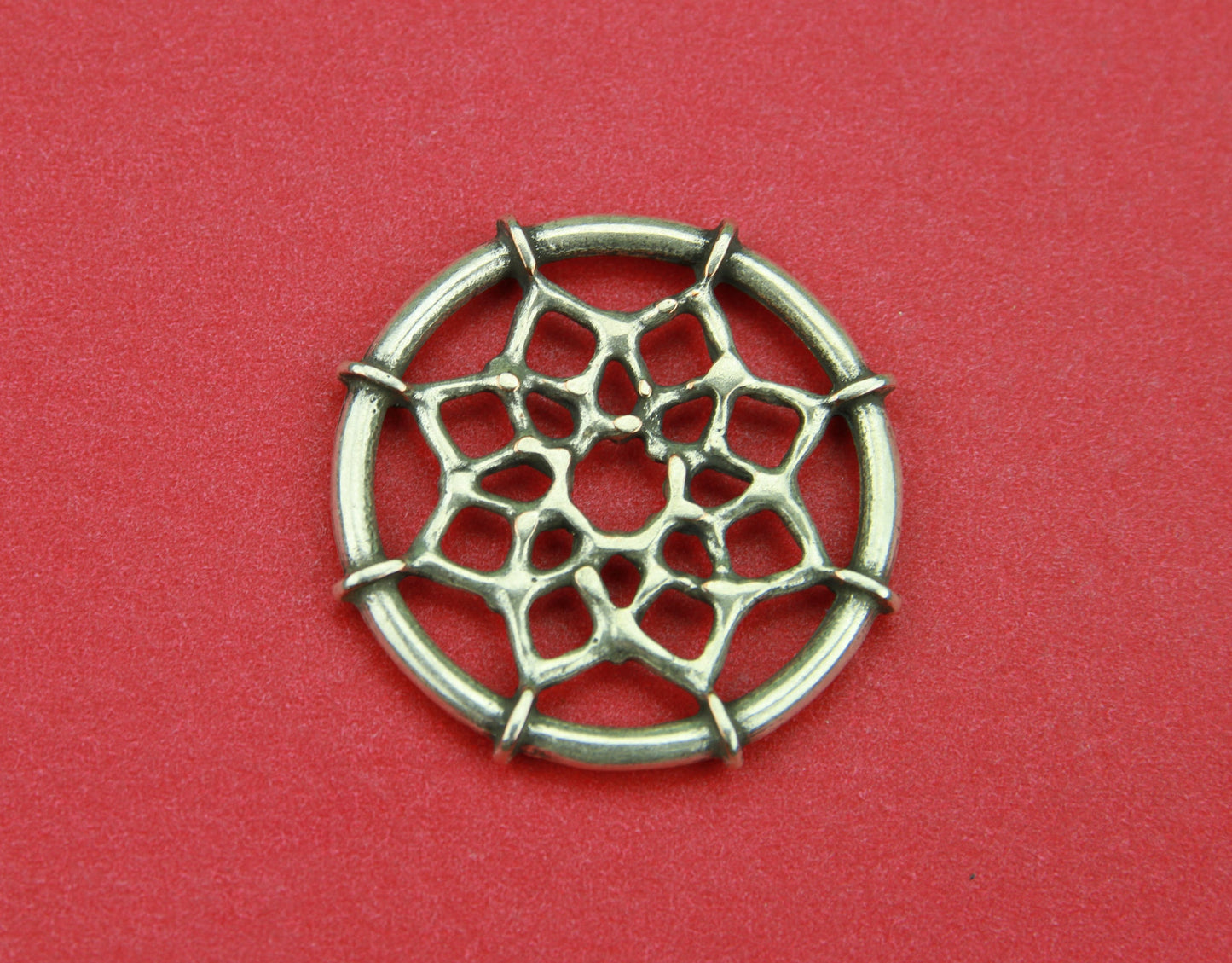 C0079>> MADE in EUROPE zamak dream catcher connector, zamak bracelet component (77502/00) qty1