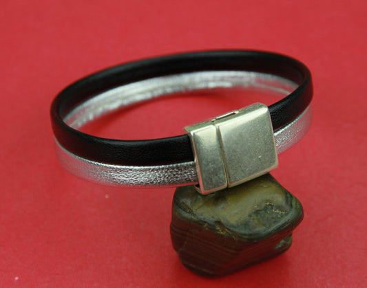 FC0180>>MADE in EUROPE zamak clasp, 13mm flat clasp (78933/13) Qty1