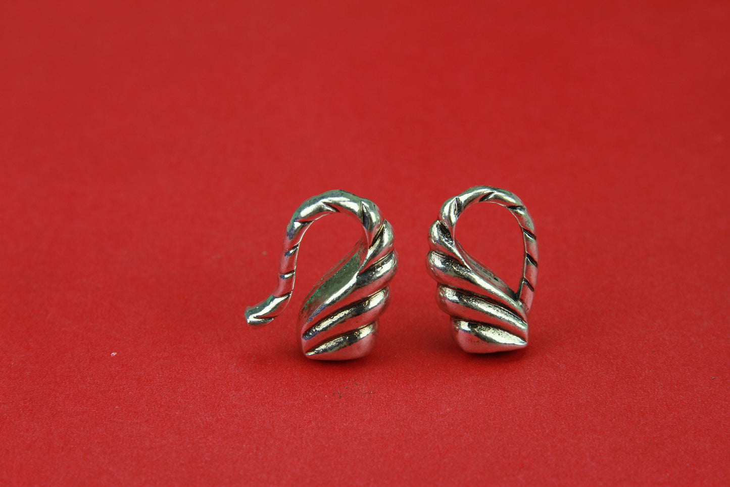 RC0125>>MADE in EUROPE zamak 5mm round cord hook and loop clasp, zamak hook clasp for round 5mm leather cord, Qty1