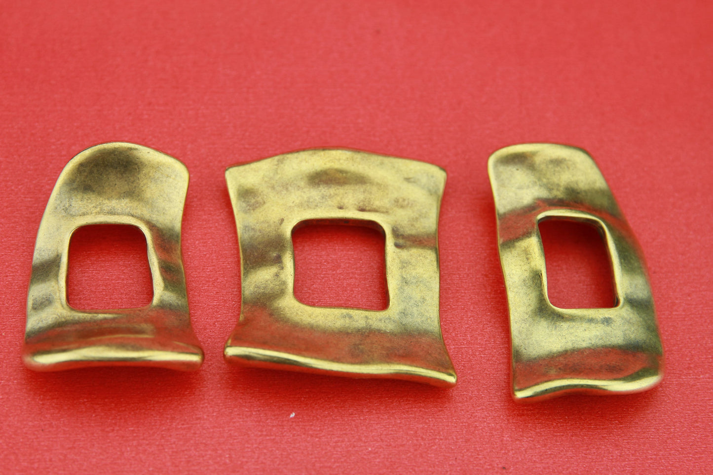 C0107>>MADE in EUROPE zamak 3 slider set for bracelet,  old brass slider set (43/38/39/40B)