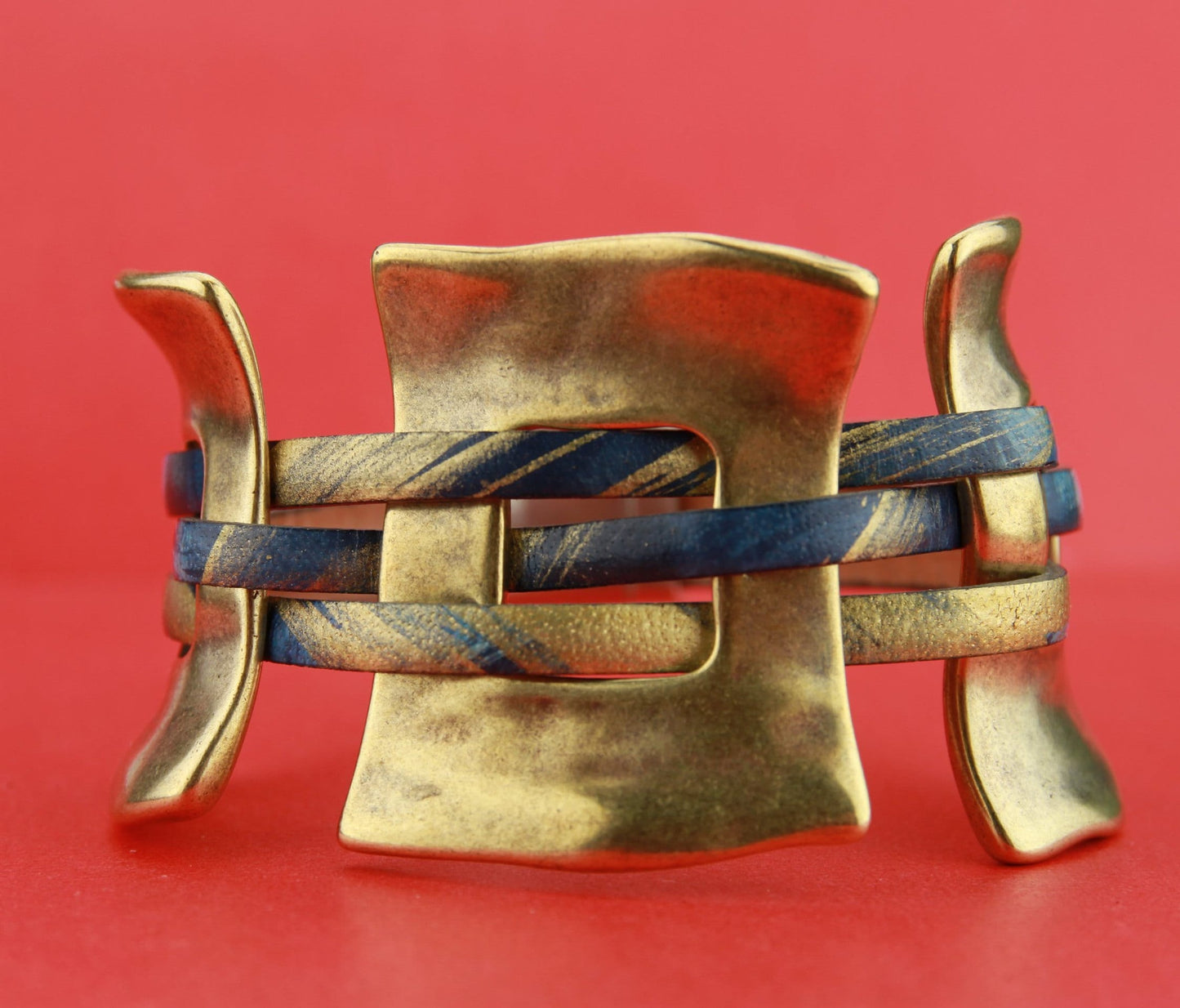 C0107>>MADE in EUROPE zamak 3 slider set for bracelet,  old brass slider set (43/38/39/40B)